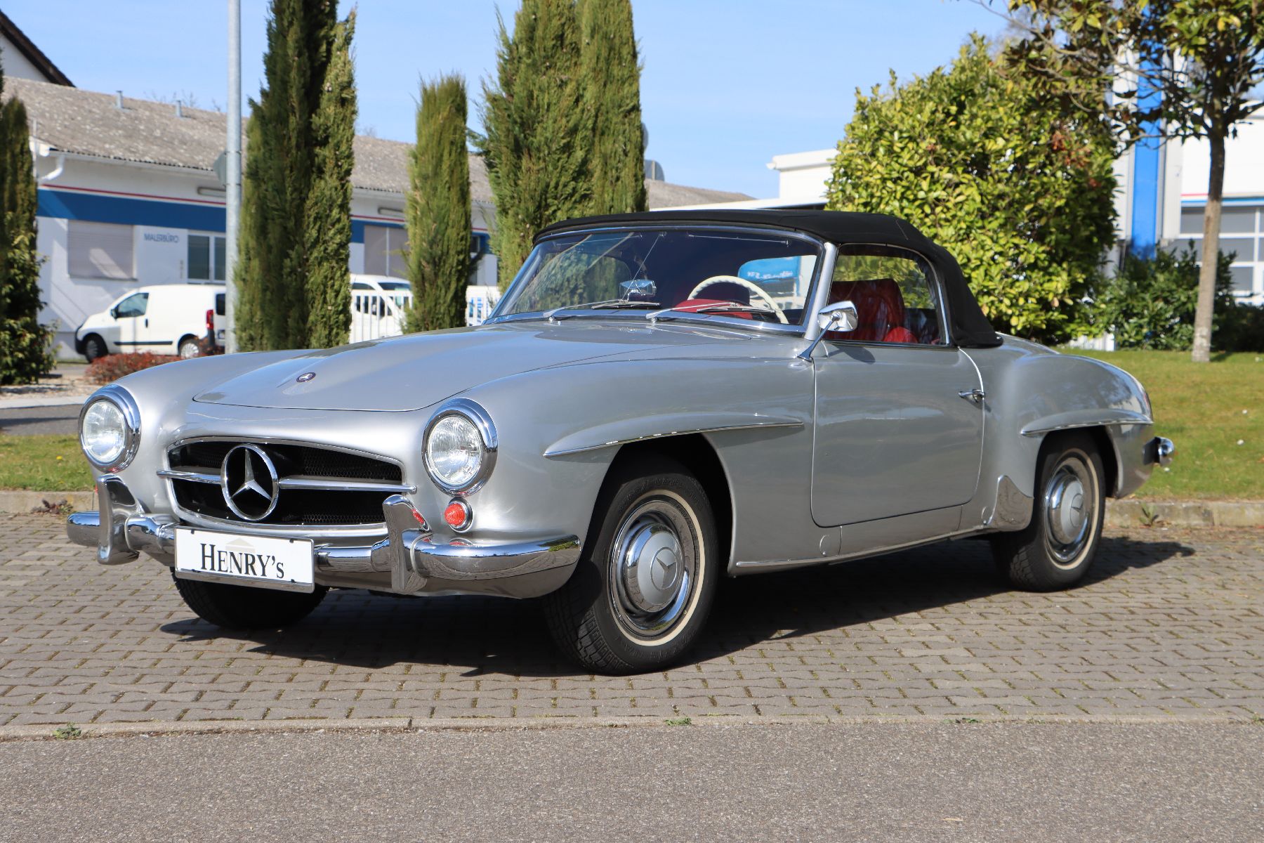 Mercedes-Benz 190 SL, Fahrgestellnummer: 8500563, EZ 02/1958, Laufleistung ca. 32.500 km abgelesen, 77 kW/105 PS, Schaltgetriebe, Farbkombination ...