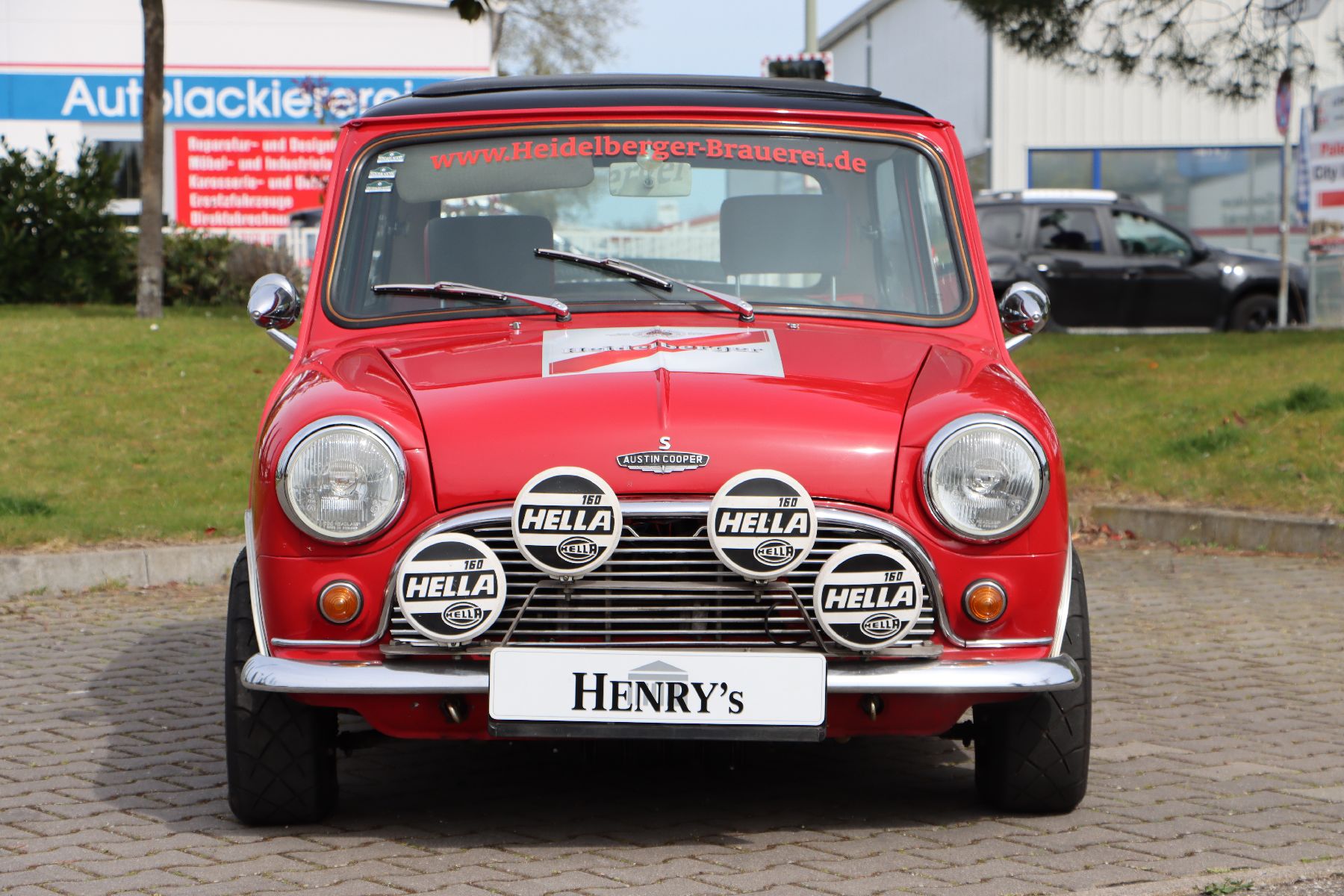 Detail a: Austin Mini Cooper S MK I, Fahrgestellnummer: CA2S7985393, EZ 04/1968, Laufleistung ca. 20.109 km abgelesen, 57 kW/78 PS, Schaltgetriebe, ...