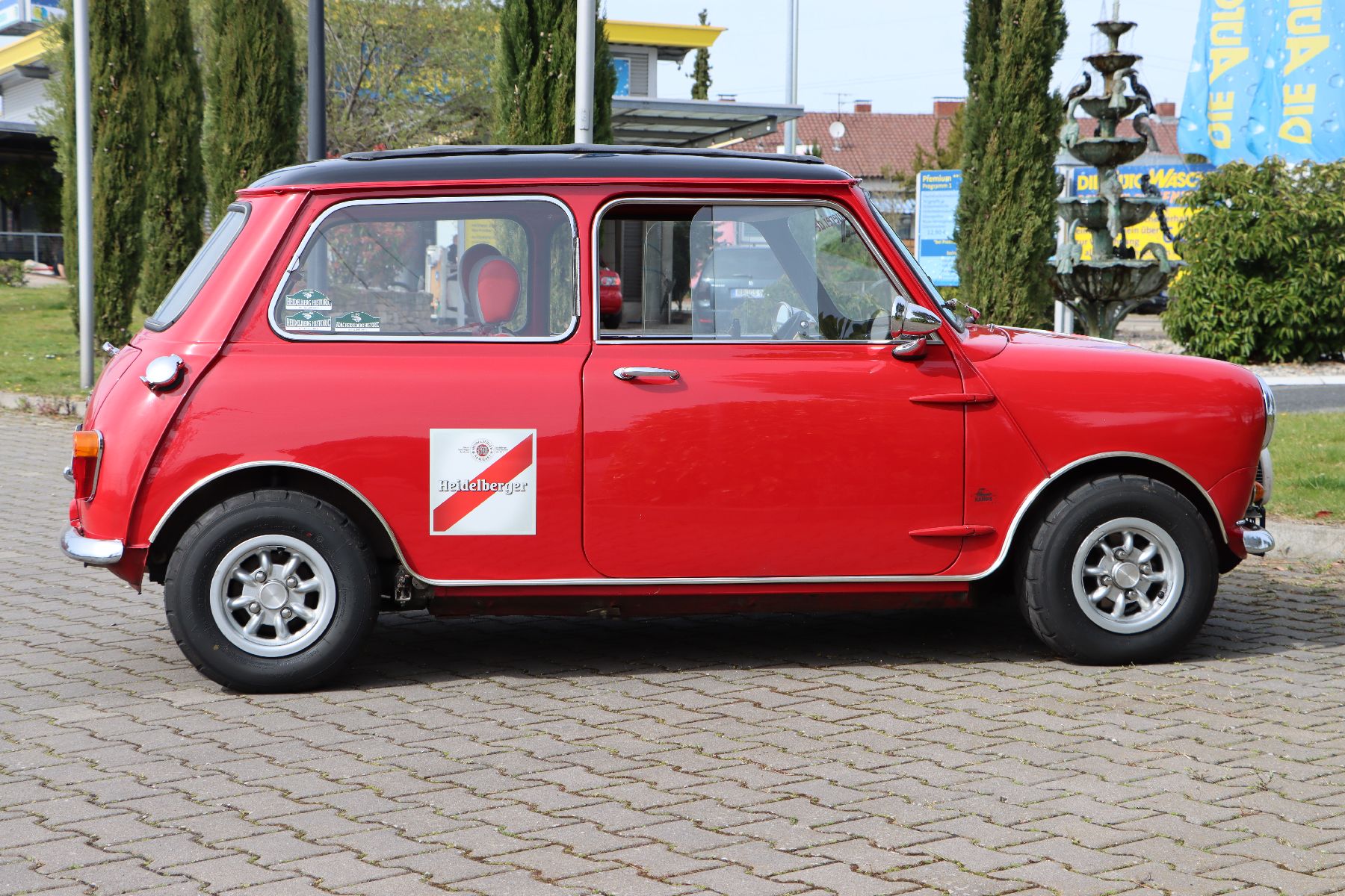 Detail c: Austin Mini Cooper S MK I, Fahrgestellnummer: CA2S7985393, EZ 04/1968, Laufleistung ca. 20.109 km abgelesen, 57 kW/78 PS, Schaltgetriebe, ...