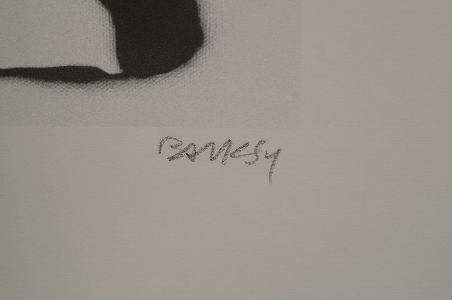 Detail a: Nach Banksy, britischer Street Art-Künstler,"Heavy Weaponry", Elefant mit umgeschnallter Rakete, Offset, Ed. 130/150, handsigniert, ...