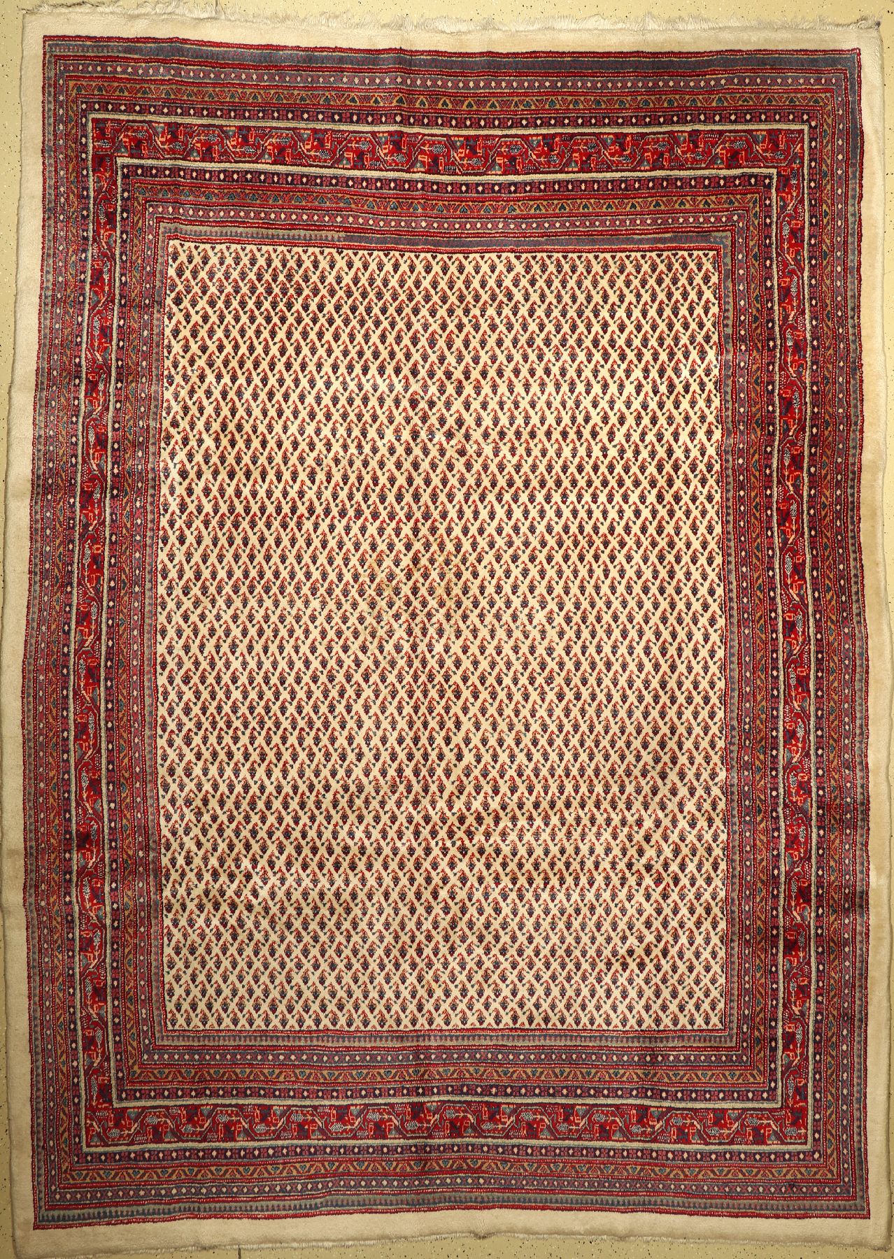 Sarogh Mir, Persien, ca. 50 Jahre, Wolle auf Baumwolle, ca. 385 x 280 cm, EHZ: 2