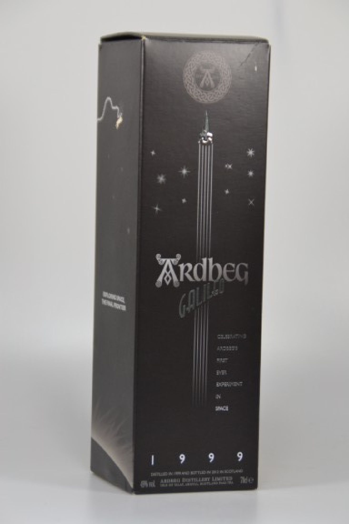 1 Flasche Ardbeg Islay Single Malt Scotch Whisky, Galileo, celebrating Ardbeg's first ever experiment in space, distilled 1999, bottled 2012, ...