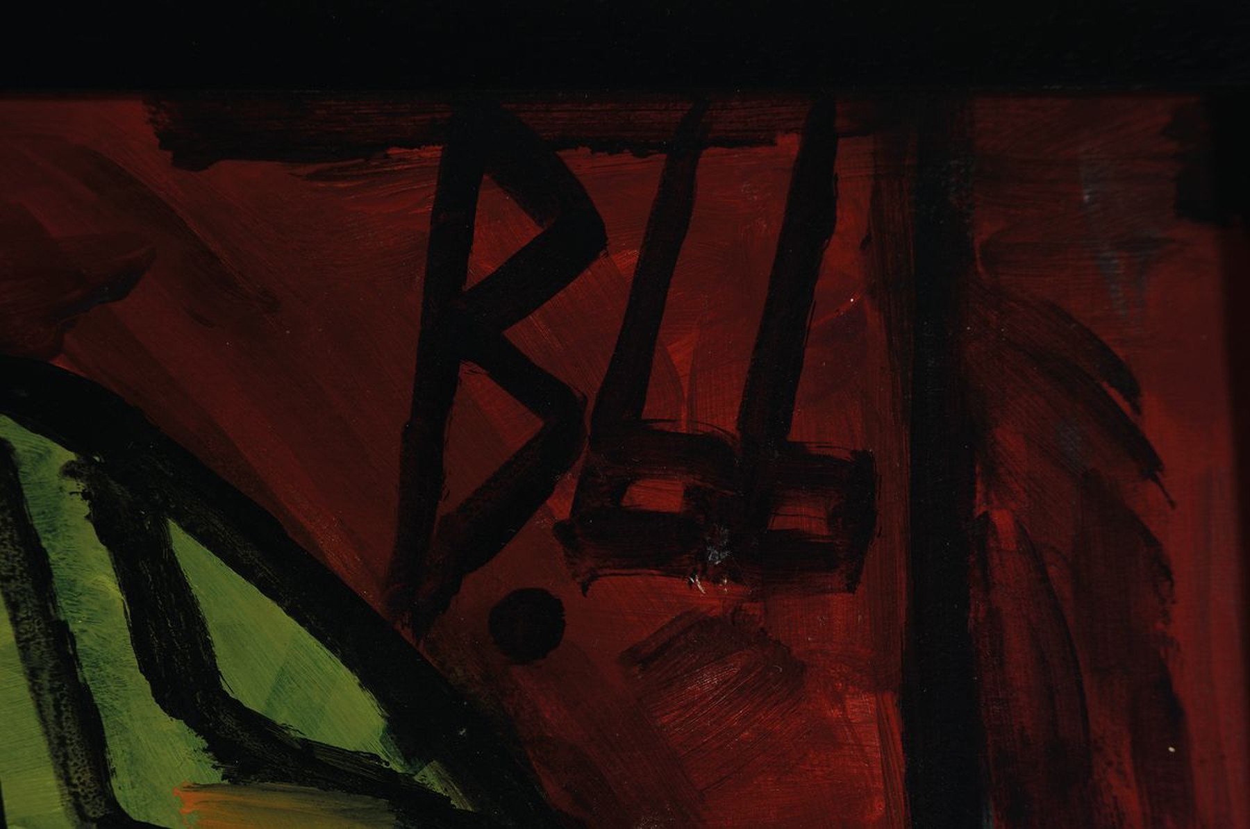 Detail a: Berutscha (Guarmi Hagemann), 1945 - 1913, erotisches Aktgemälde mit drei Personen, Öl/ Malplatte, dieses erotische Aktgemälde des bekannten ...