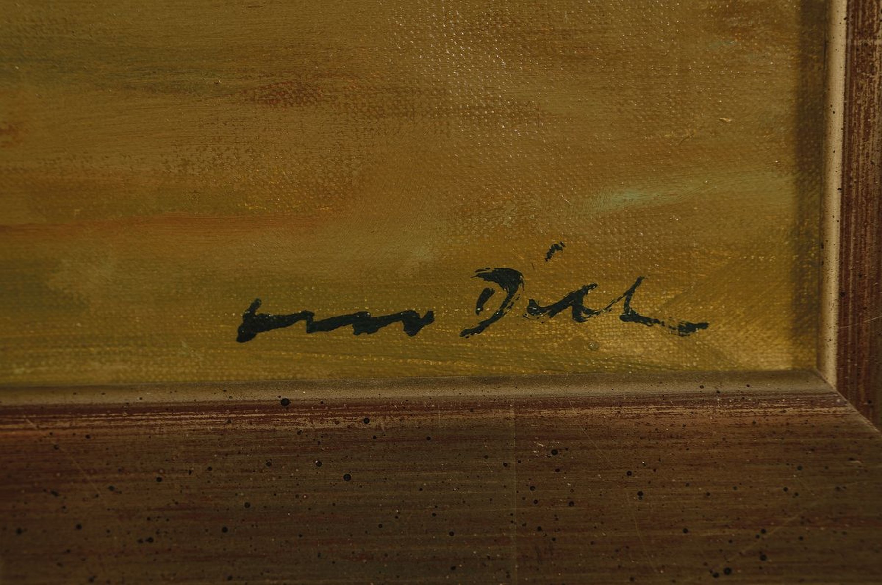 Detail a: Otto Dill, 1884 Neustadt - 1957 Bad Dürkheim, Reiterparade vor großem Publikum, berittene Husaren-Staffel im Gleichschritt, reiche ...
