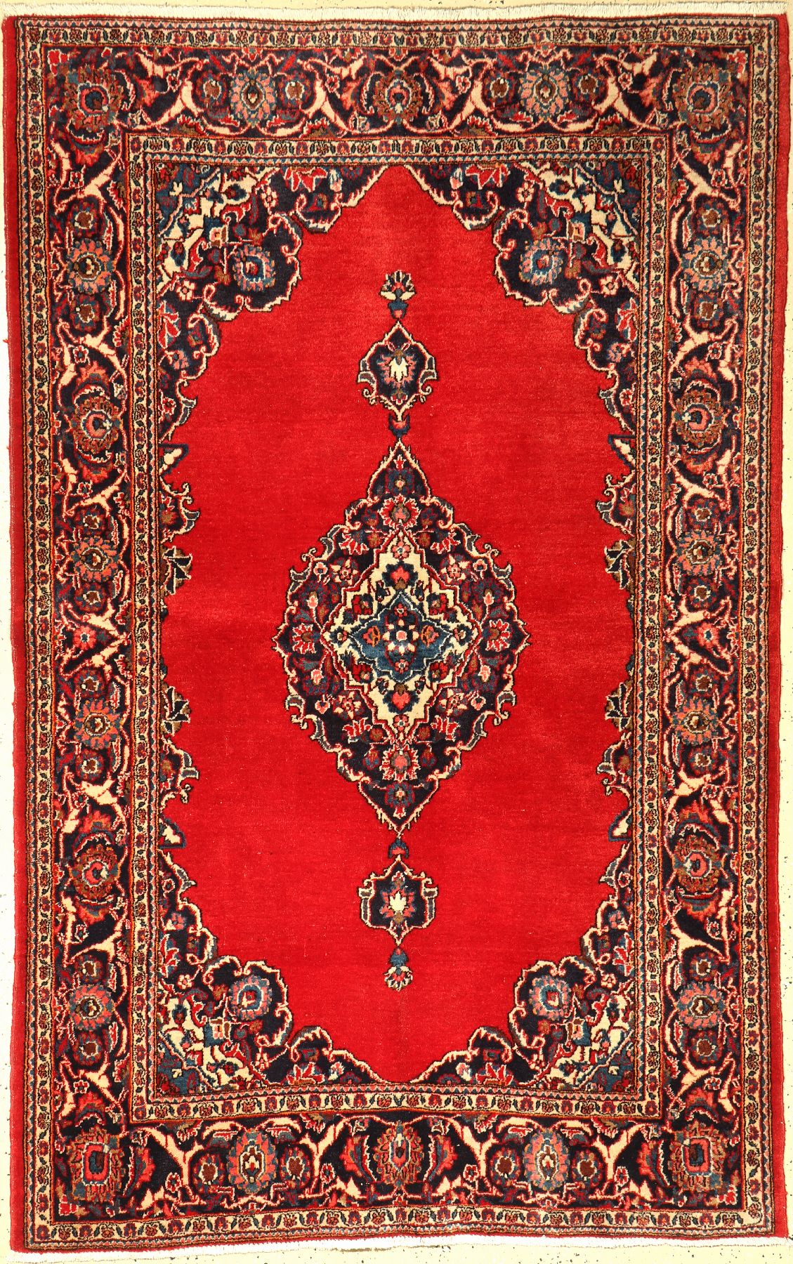 Keschan, Persien, ca. 60 Jahre, Wolle auf Baumwolle, ca. 206 x 135 cm, EHZ: 2