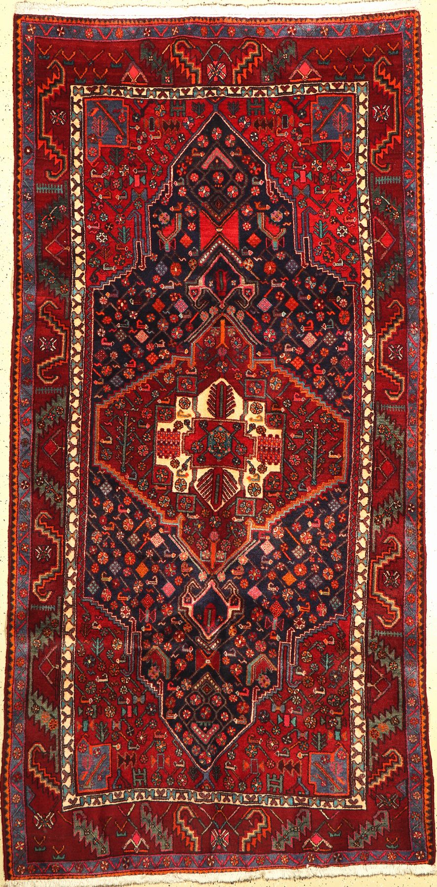 Kordi alt, Persien, ca. 60 Jahre, Wolle aufBaumwolle, ca. 295 x 145 cm, EHZ: 2