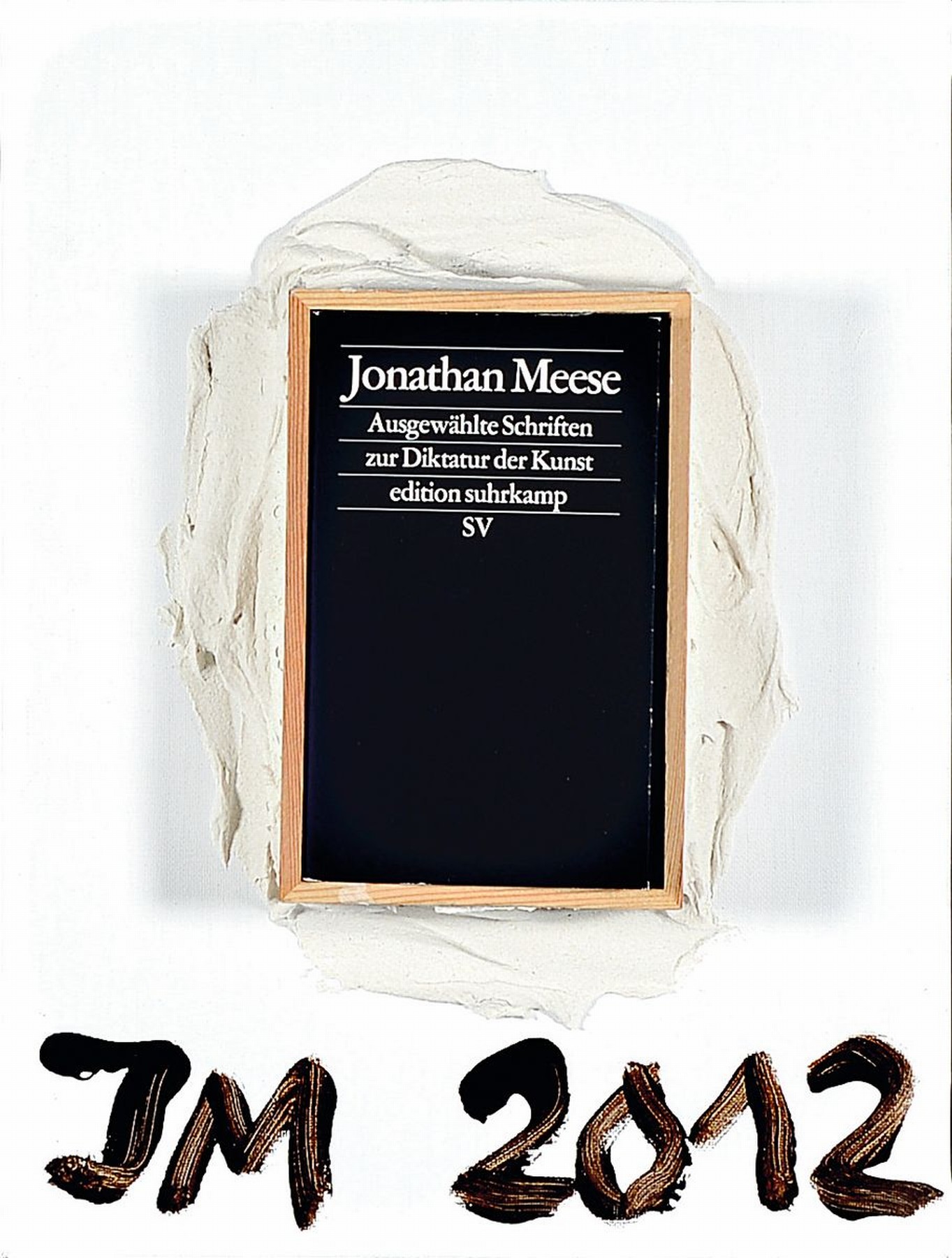 Jonathan Meese, geb. 1971, ohne Titel (Ausgewählte Schriften zur Diktatur der Kunst)Exposition von Meeses utopisch-theoretischer Schrift unter der ...