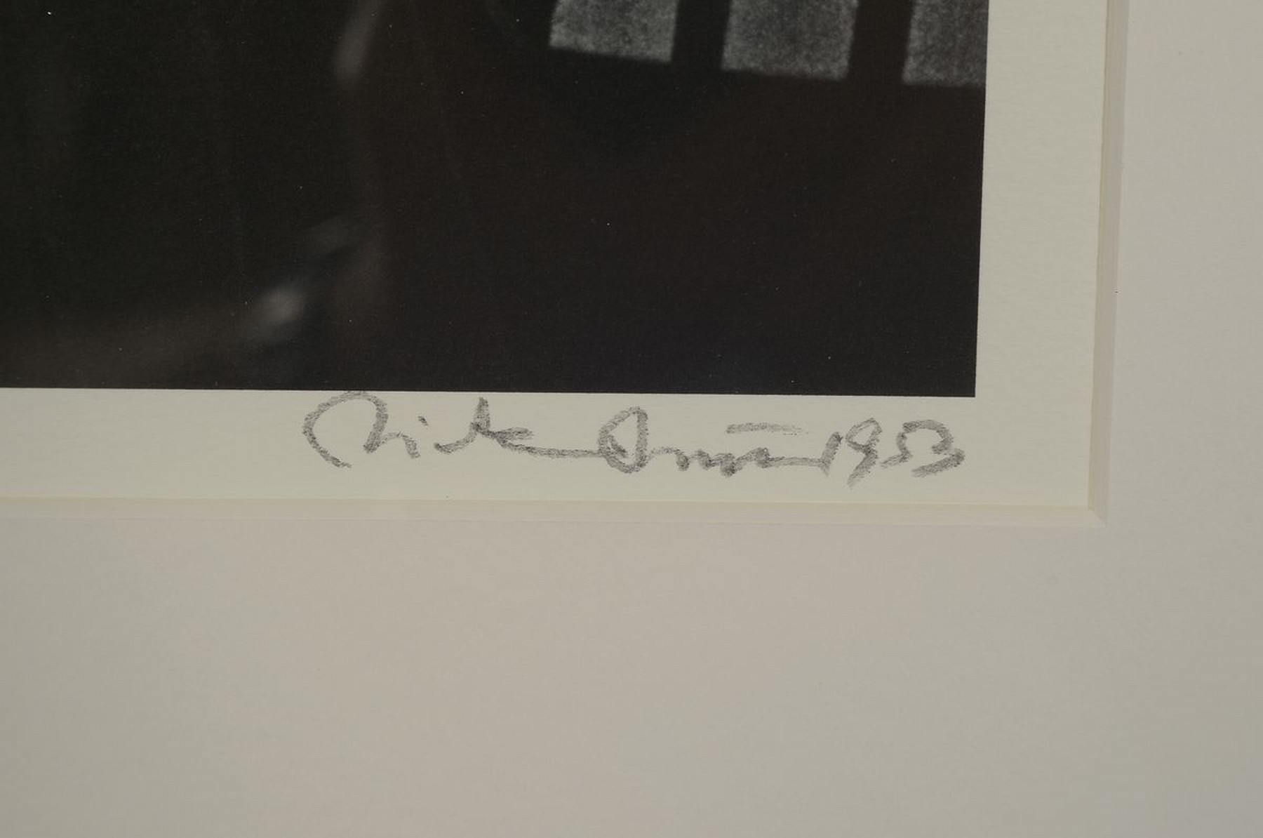 Detail a: Dieter Blum, geb. 1936, Fotografie (Pigmentdruck auf Karton) Porträt der Romy Schneider im Scala Filmtheater zur Premiere ""Wenn der ...