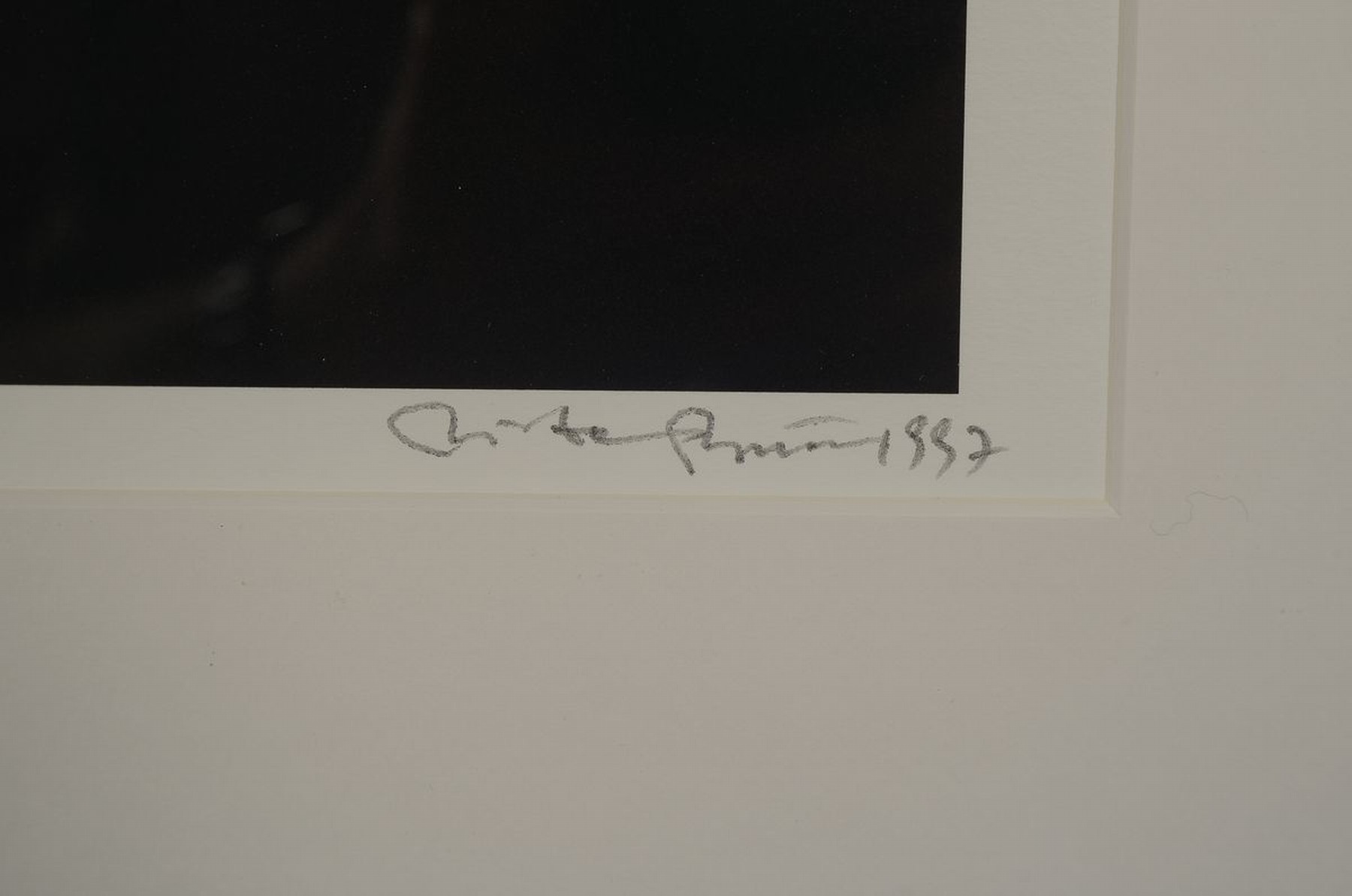 Detail a: Dieter Blum, geb. 1936, Fotografie (hochwertiger Pigmentdruck), tanzender Frauenakt, num. 9/15, handsigniert, dat. 1997, PP-Ausschnitt ca. 39 x 39 ...