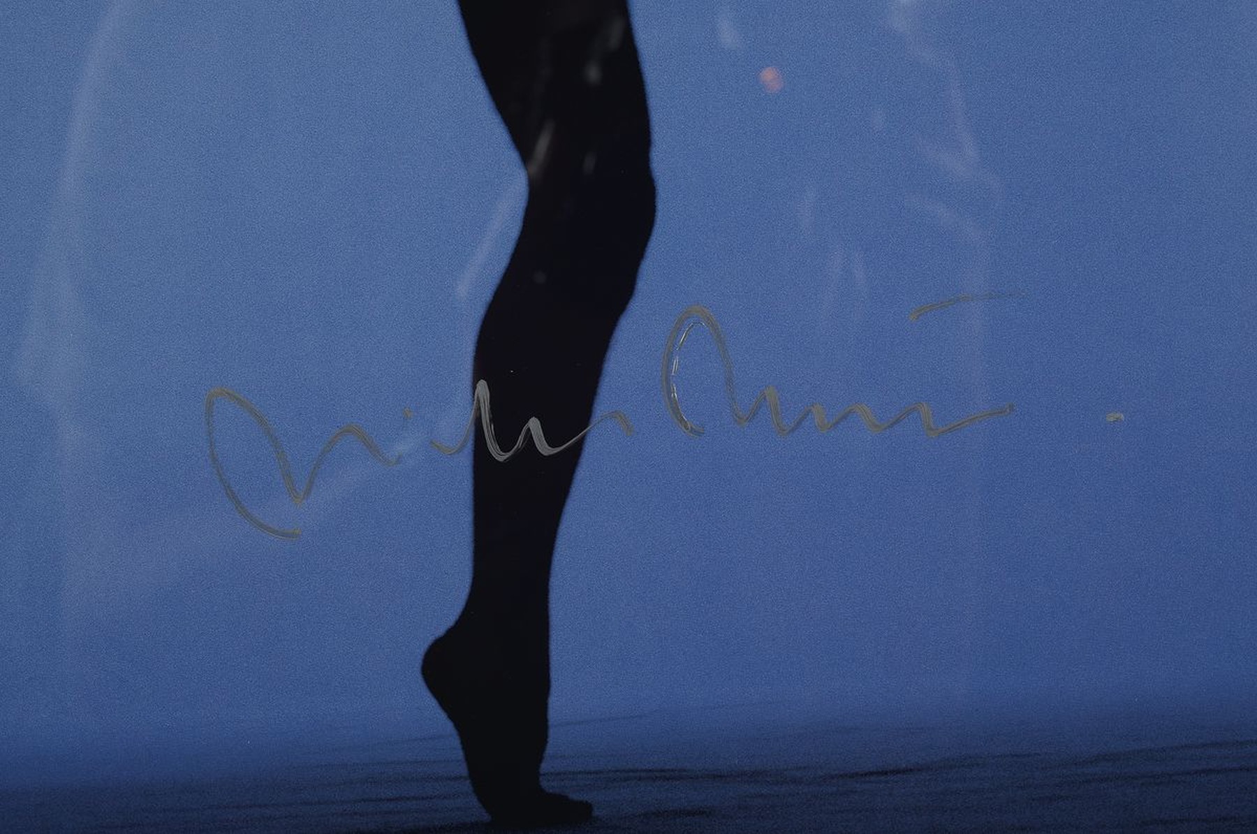 Detail a: Dieter Blum, geb. 1926, Offset auf dickem Karton, handsigniert, Tänzer, vermutlich Vladimir Malakhov, PP-Ausschnitt 46 x 37 cm, unter Glas, Rahmen ...