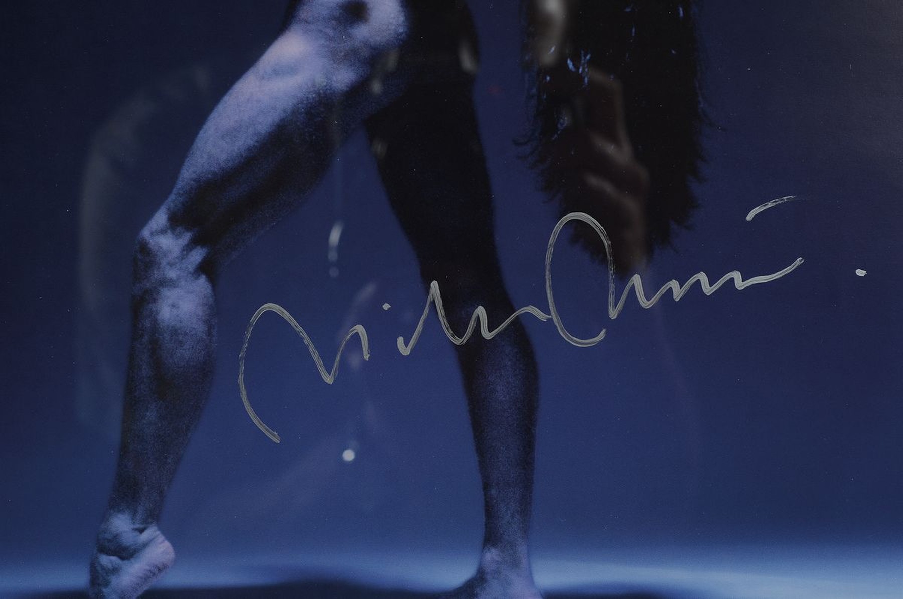 Detail a: Dieter Blum, geb. 1926, Offset auf dickem Karton, handsigniert, Tanzpaar mit vermutlich Vladimir Malakhov, PP-Ausschnitt 47.5x 36.5 cm, unter Glas, ...