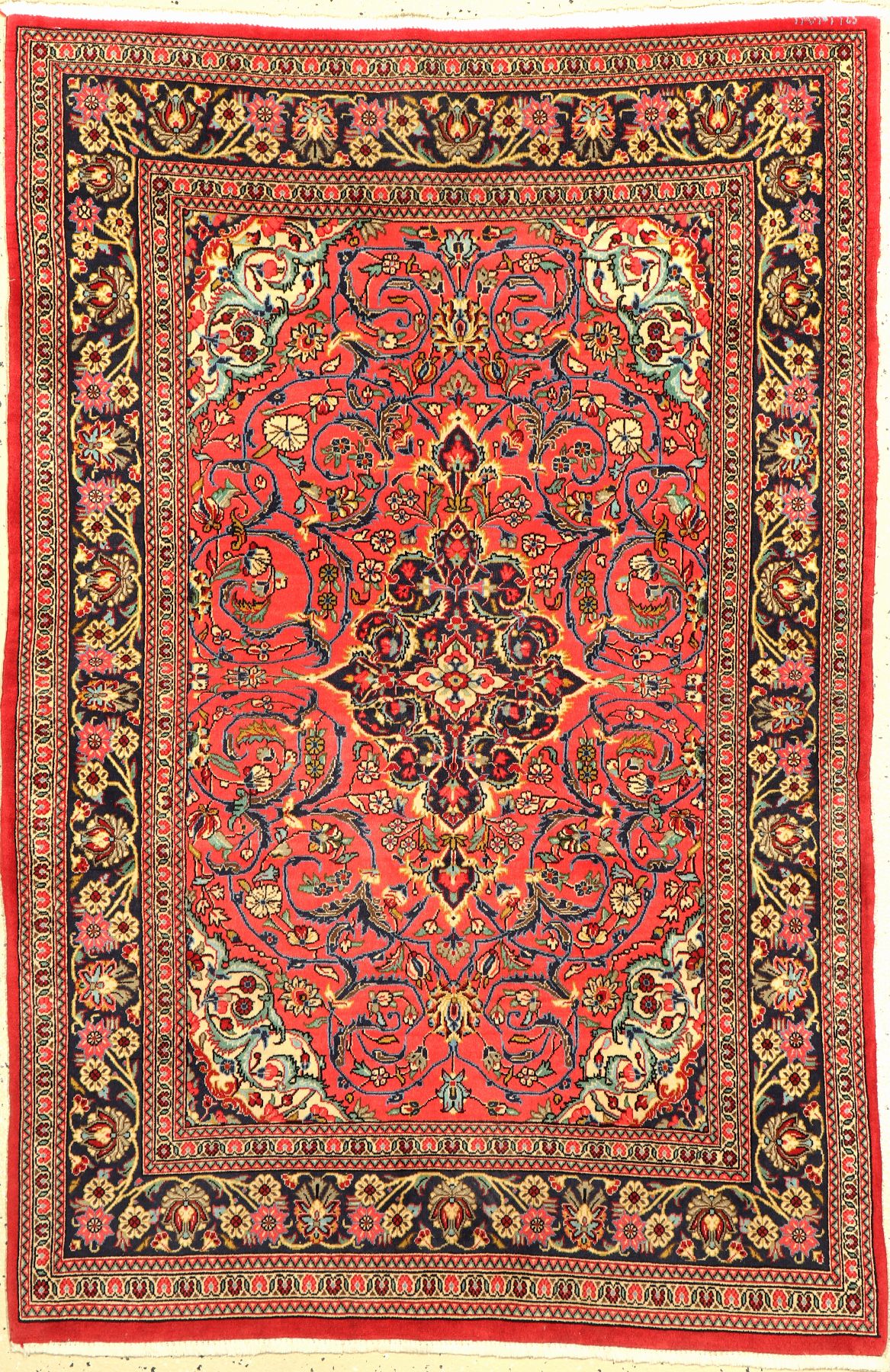 Ghom Kork, Persien, ca. 40 Jahre, Korkwolle, ca. 160 x 107 cm, EHZ: 2