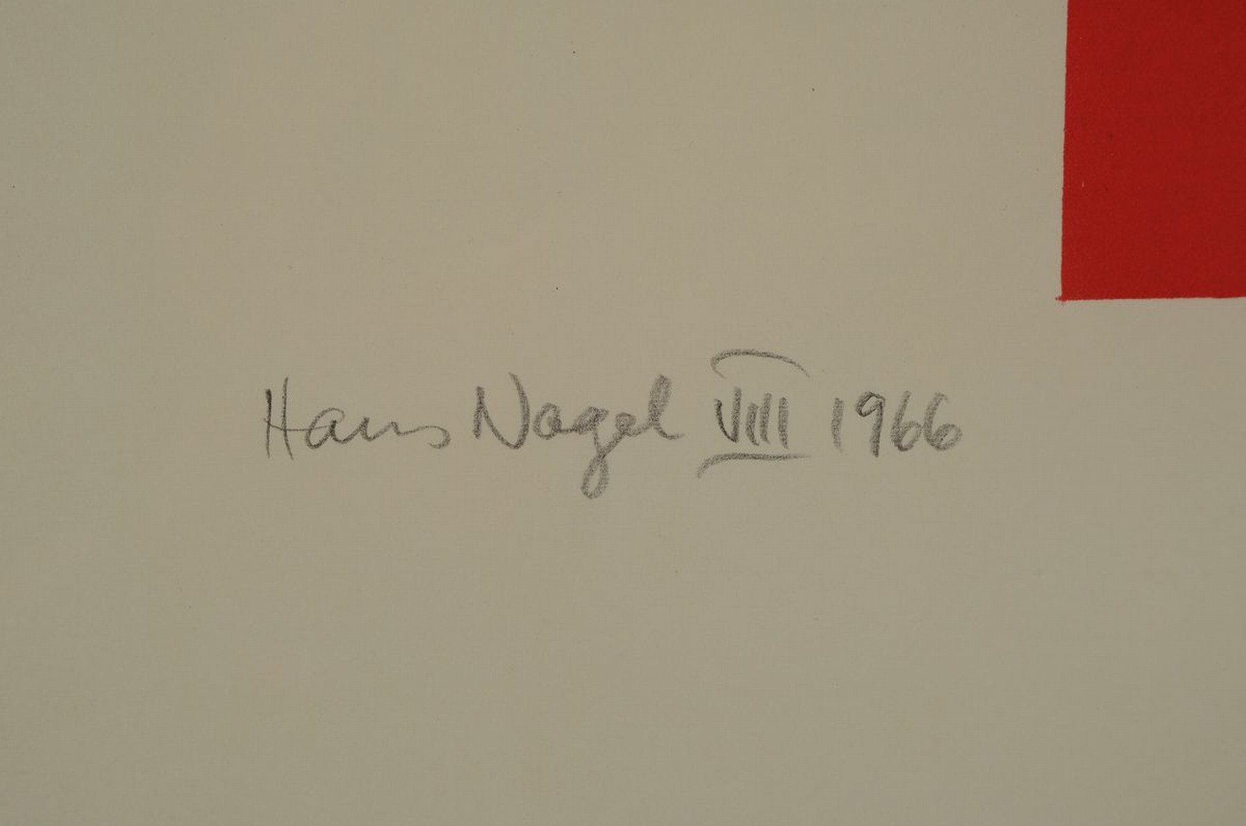 Detail a: Hans Nagel, 1926 Frankfurt-1978 Bonn, deutscher Künstler des Informel, aufgewachsen in Heidelberg, lebte und arbeitete in Mannheim und Heidelberg, ...