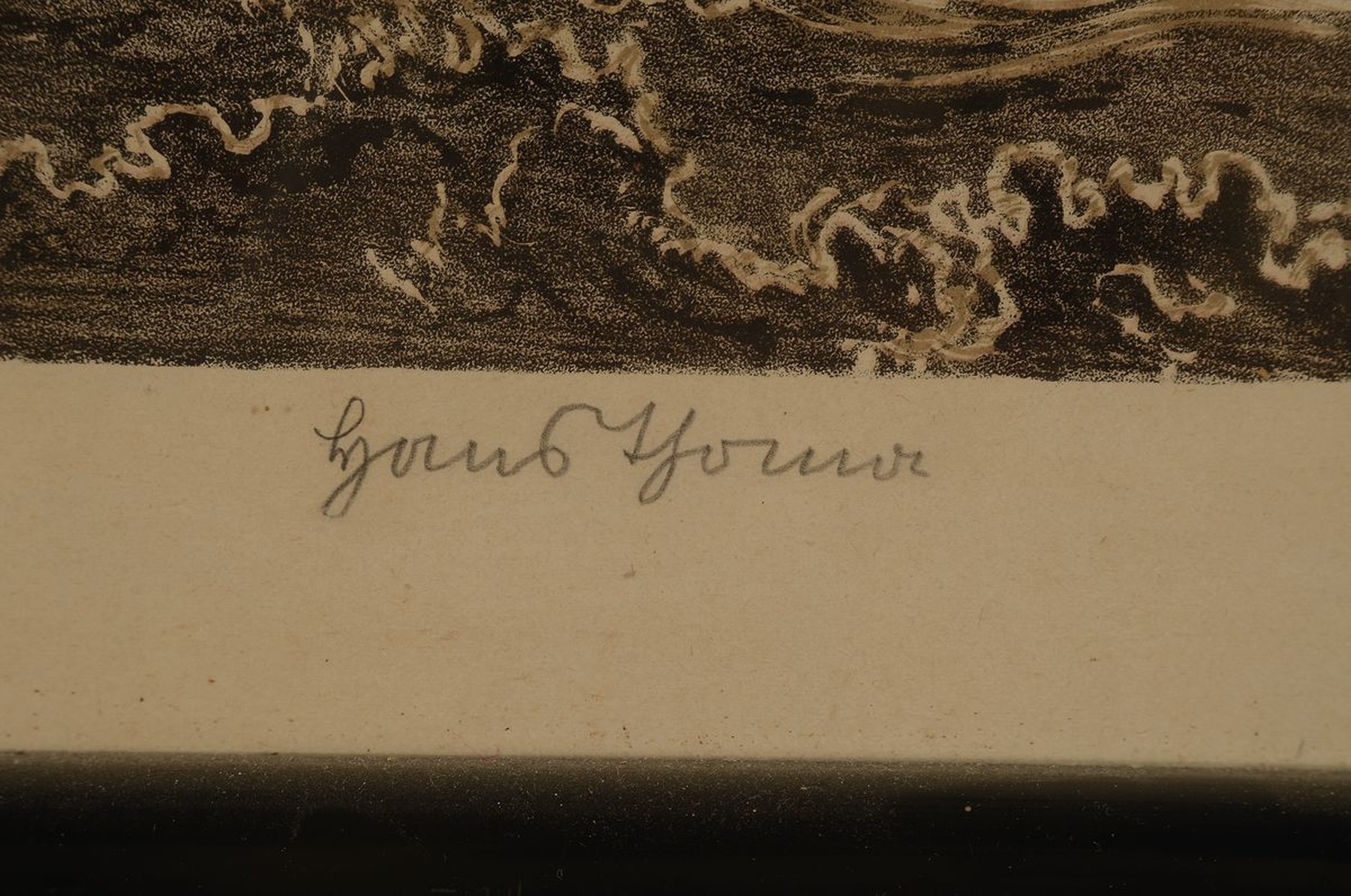Detail a: Hans Thoma, 1839 Bernau-1924 Karlsruhe, Allographie von 1897, handsigniert und bez.: Probedruck, ca. 36x45cm, u.Gl., R. ca. 47x56cm