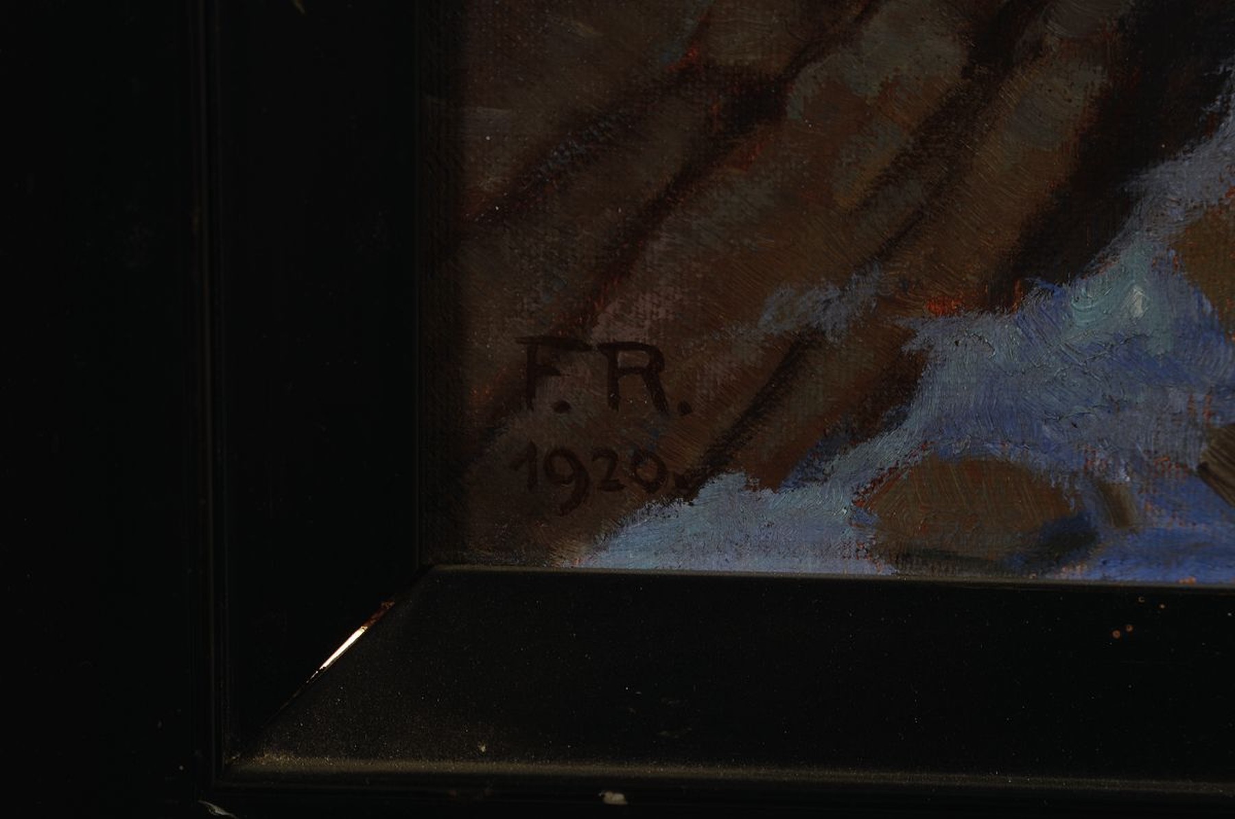Detail a: Fritz Ruppert, 1878 Karlsruhe-1937 Tutzing, Der junge Pan, Öl/Lwd, rückseitig signiert und dat. Februar 1920, ca. 77x67cm, R. ca. 96x89cm