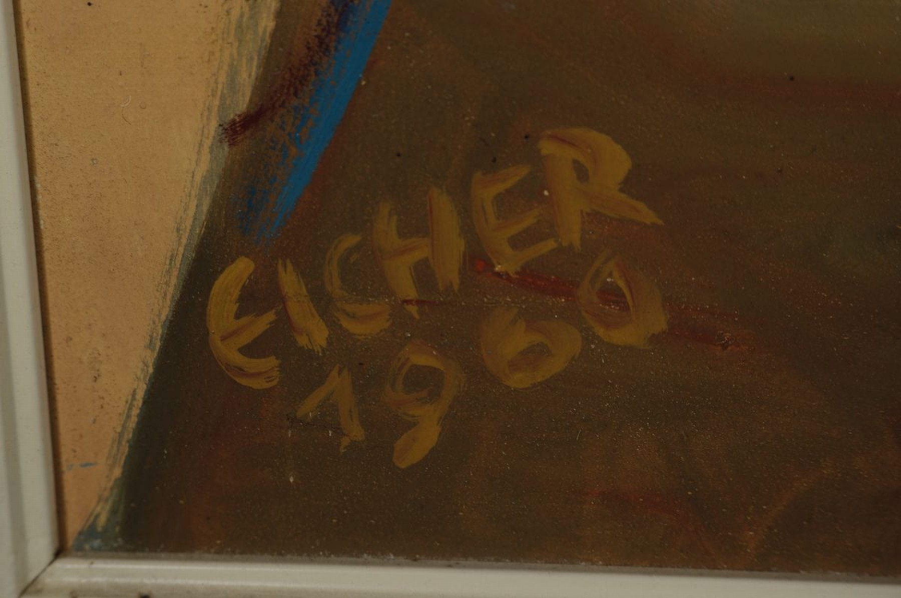 Detail a: Benno Eicher, 1910-1998 Ludwigshafen am Rhein, Studium in München, Mitglied der Pfälzer Künstlergenossenschaft, Gründungsmitglied der ...