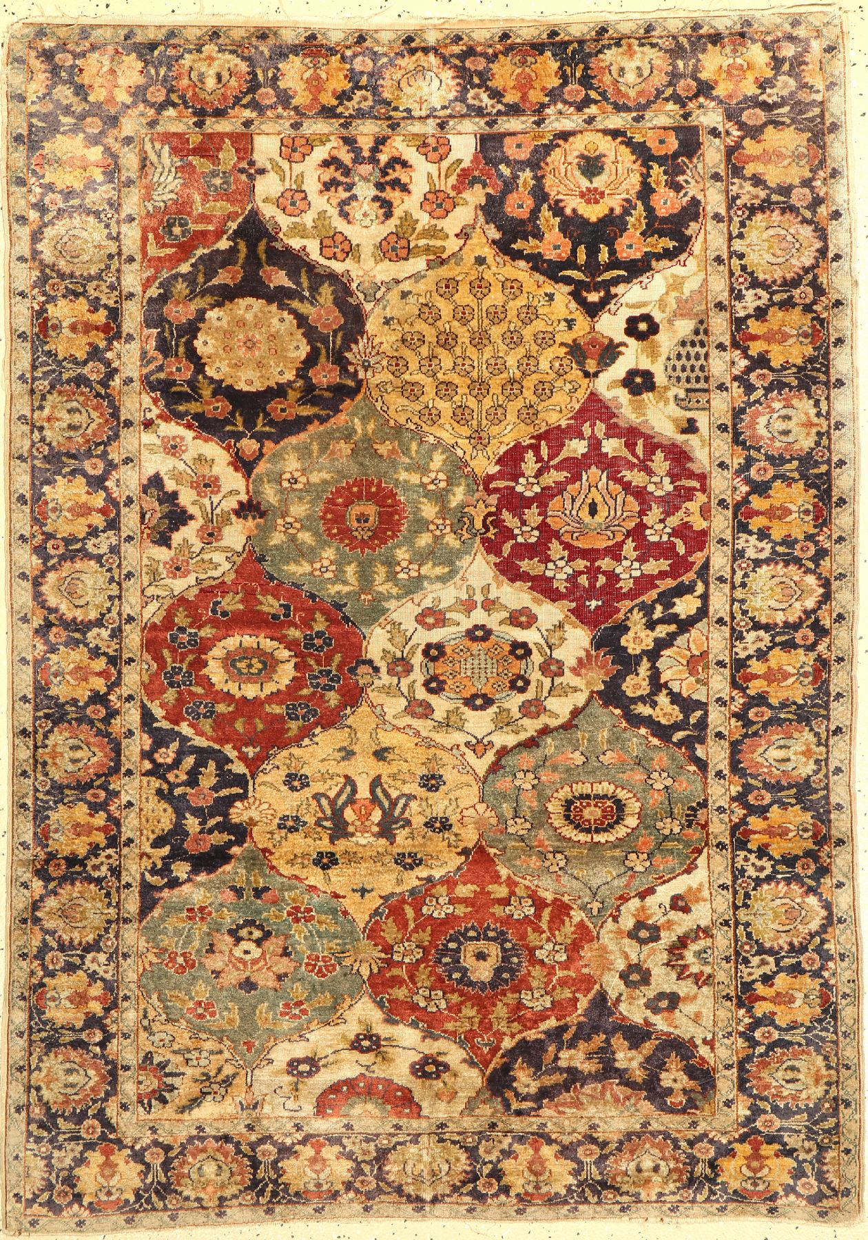 Antiker Kayseri, Türkei, um 1910, merzerisierte Baumwolle, ca. 160 x 113 cm, EHZ: 3-4