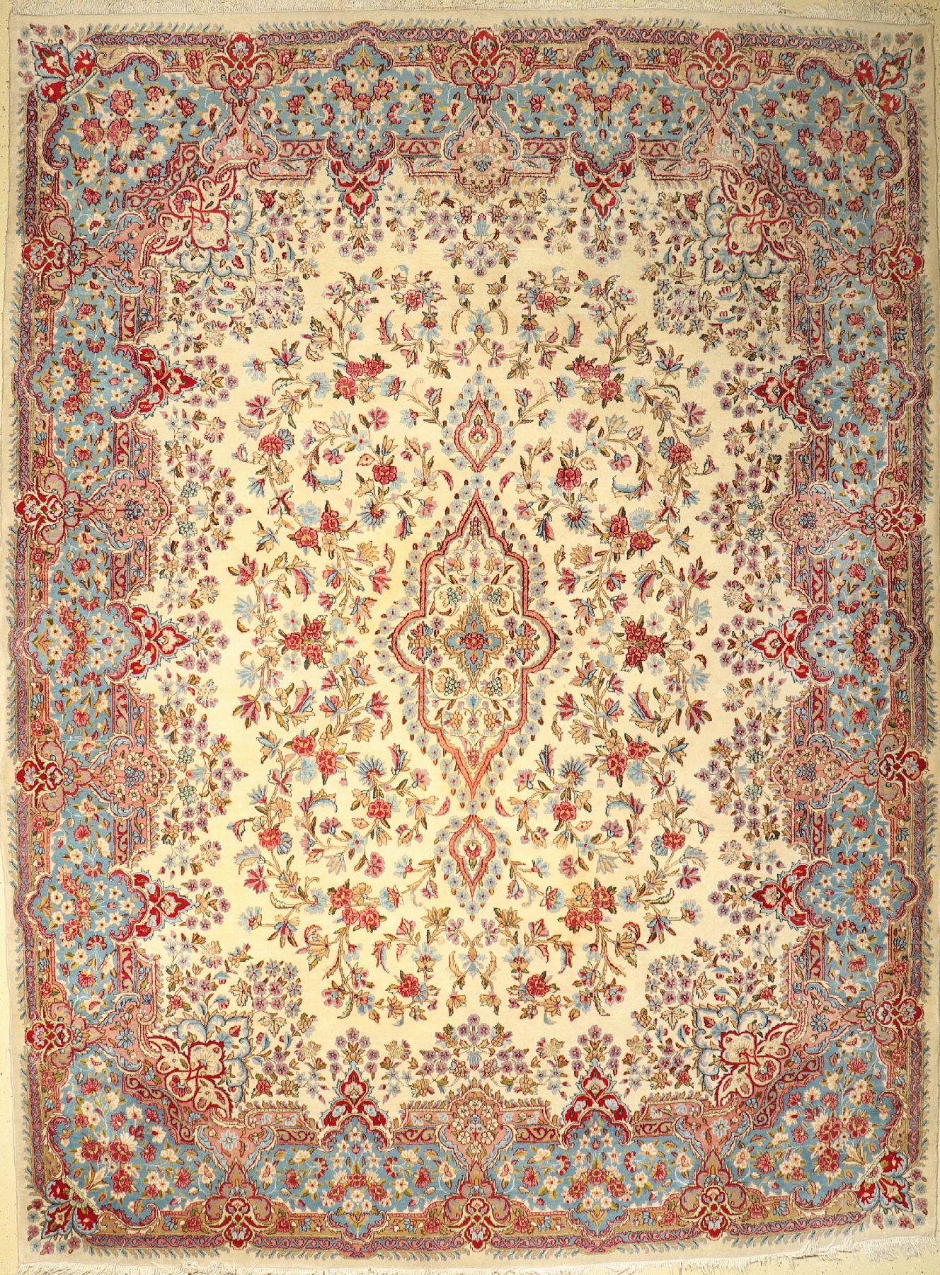 Kerman alt, Persien, ca. 60 Jahre, Wolle auf Baumwolle, ca. 370 x 273 cm, EHZ: 2-3