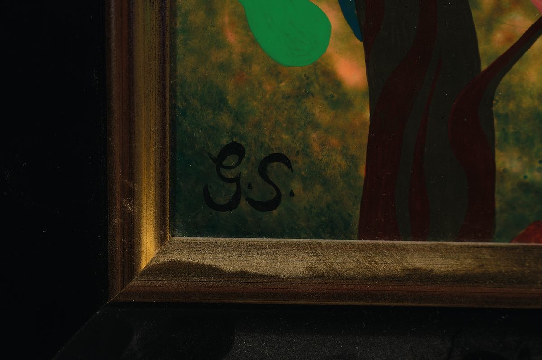 Detail a: Gisela Sedatis-Grosser, 1935 Berlin-2007, Studium an der Hochschule für Kunst und Handwerk in Berlin, woe sie bei Martin Dittberner die chinesische ...