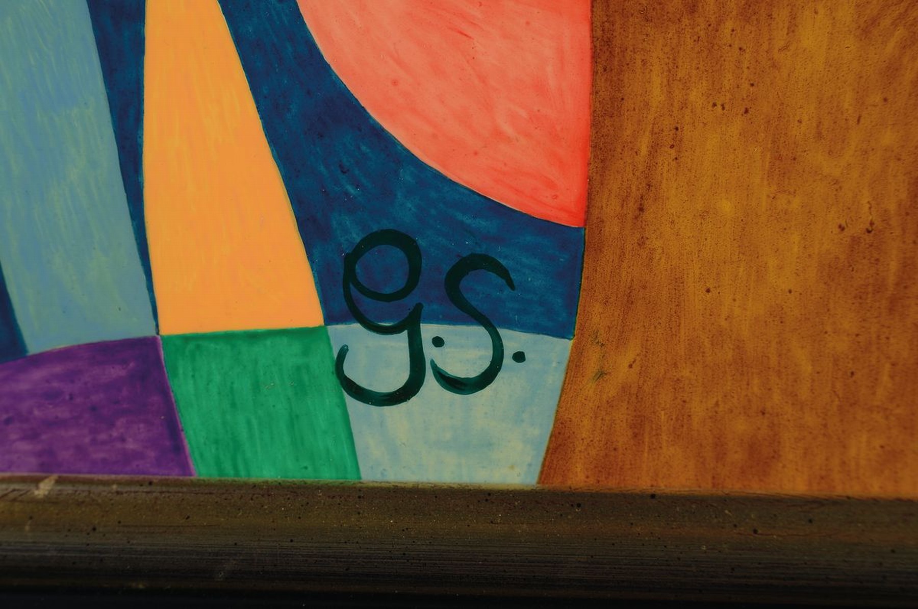 Detail a: Gisela Sedatis-Grosser, 1935 Berlin-2007, Studium an der Hochschule für Kunst und Handwerk in Berlin, woe sie bei Martin Dittberner die chinesische ...