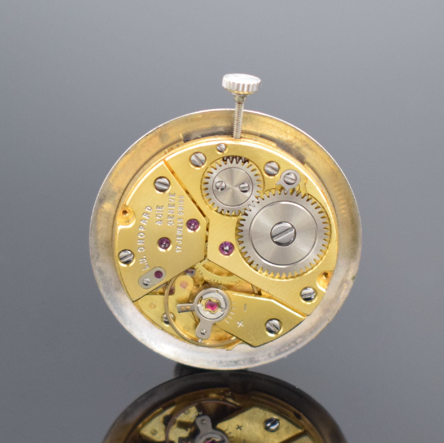Detail f: GEORG JENSEN / CHOPARD Designerarmbanduhr in Edelstahl, Schweiz/Dänemark um 1970, Handaufzug, bedeutendes skandinavisches Schmuckdesign, ...