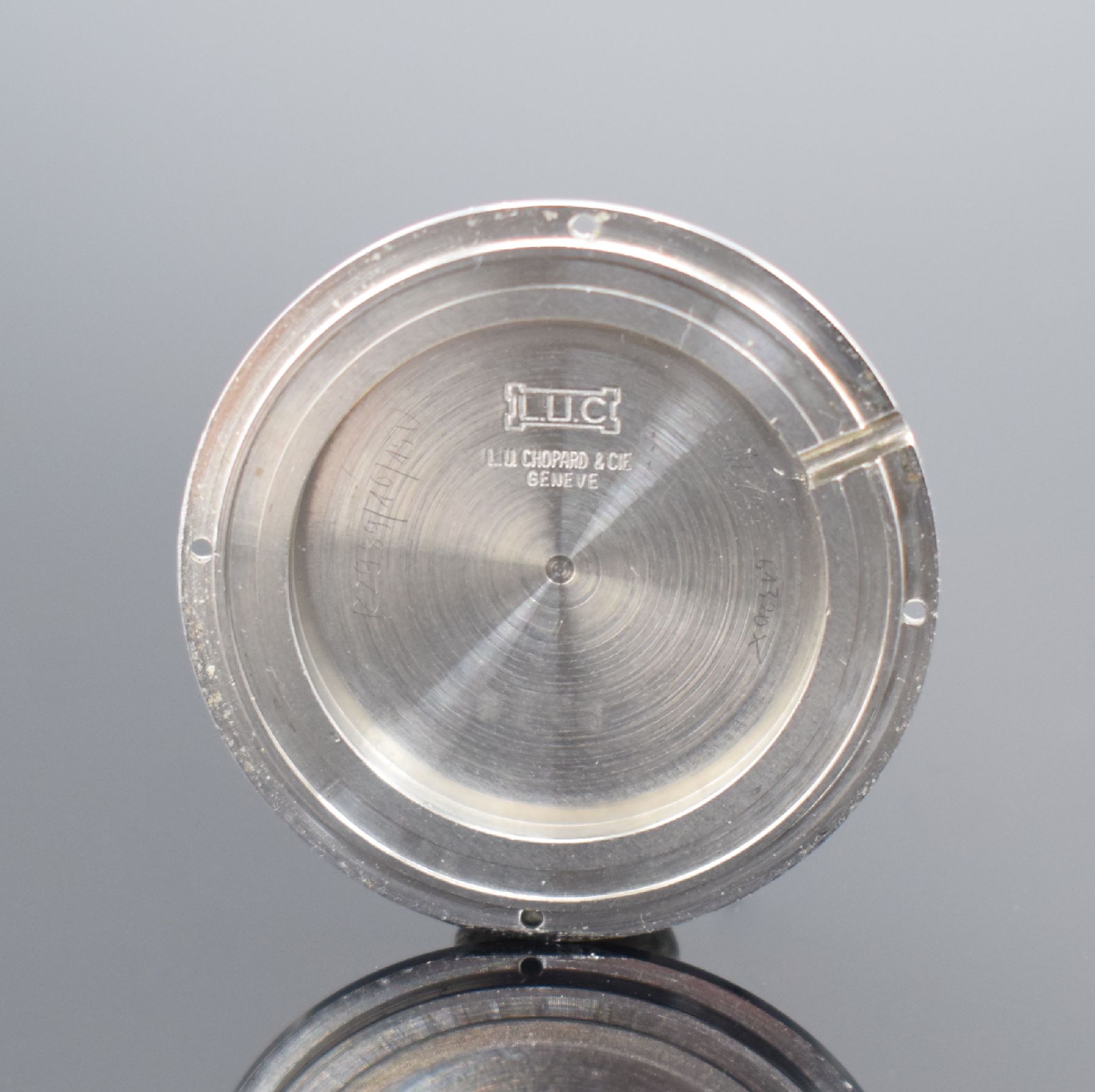 Detail g: GEORG JENSEN / CHOPARD Designerarmbanduhr in Edelstahl, Schweiz/Dänemark um 1970, Handaufzug, bedeutendes skandinavisches Schmuckdesign, ...
