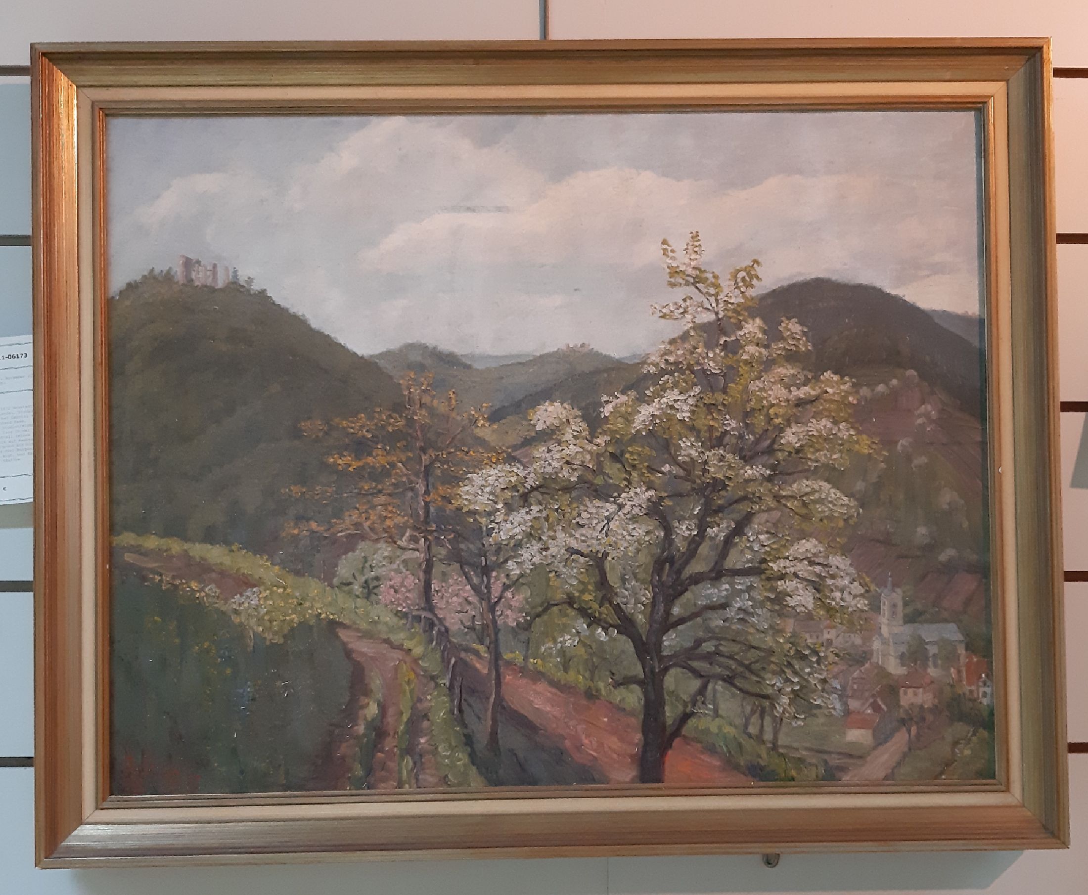 Detail b: Heinrich Strieffler, 1872 Neustadt an der Weinstraße-1949 Landau, Studium an der Akademie München bei Gabriel von Hackl und Johann Leonhard Raab, ...