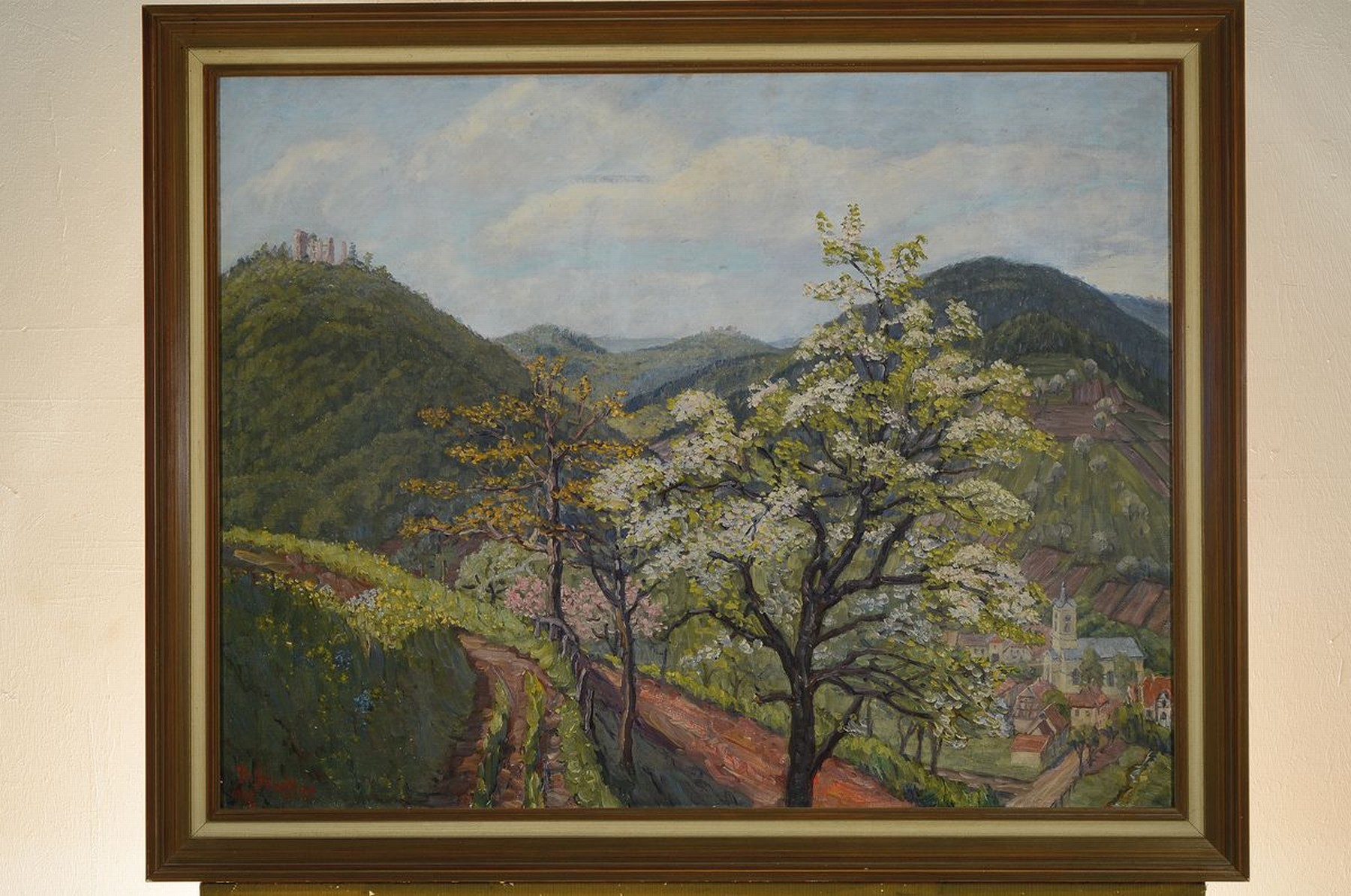Detail k: Heinrich Strieffler, 1872 Neustadt an der Weinstraße-1949 Landau, Studium an der Akademie München bei Gabriel von Hackl und Johann Leonhard Raab, ...
