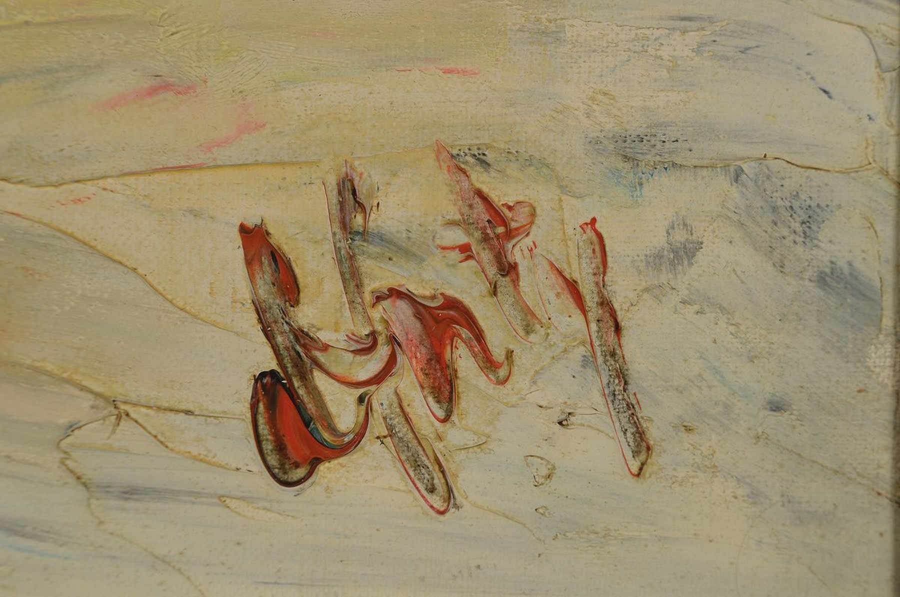 Detail a: Henry D'Anty, 1910-1998, kanadischer Künstler, zwei winterliche Dorflandschaften, pastoser Farbauftrag in breitem Pinselstrich , je signiert, ...