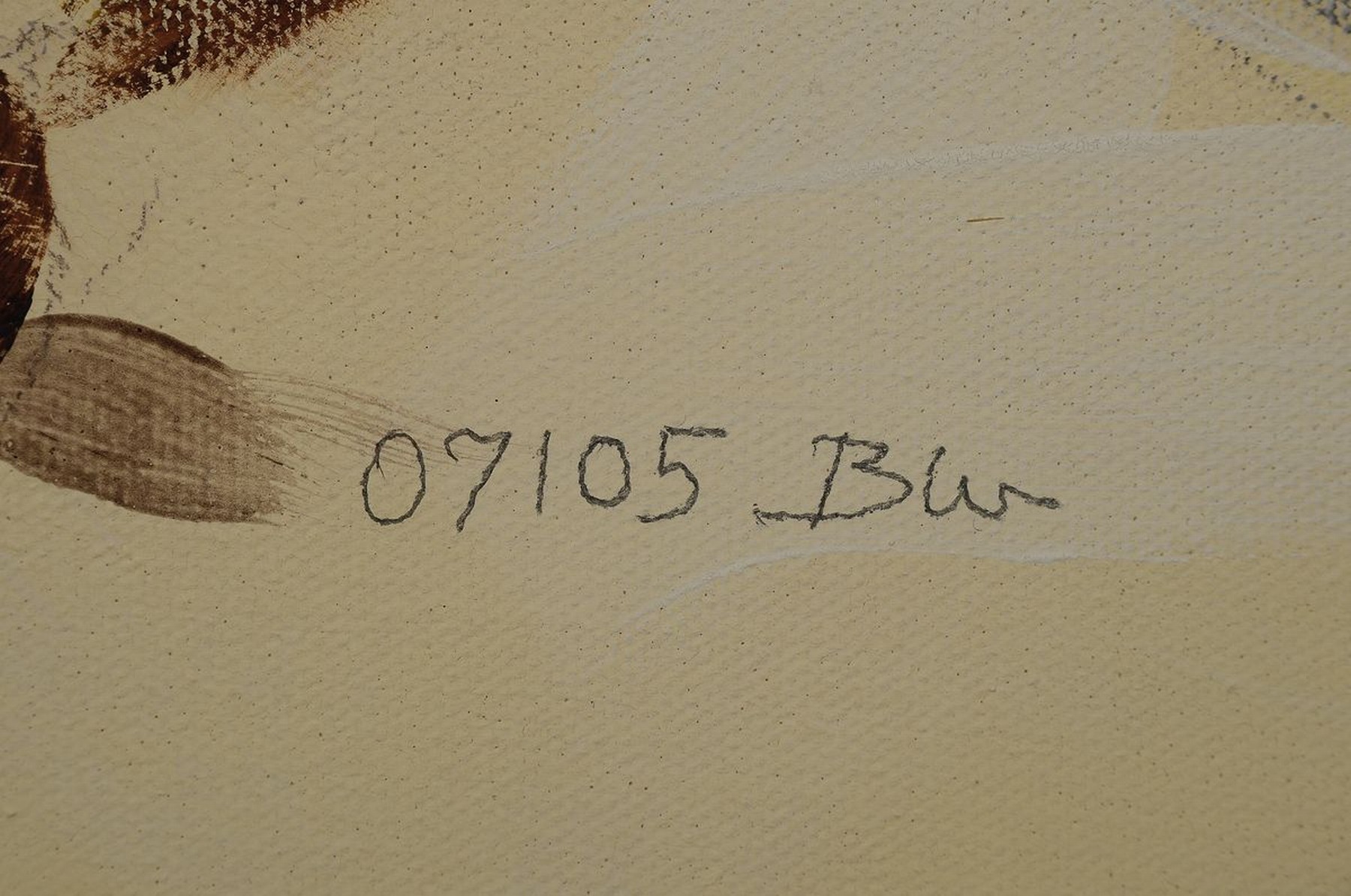 Detail a: Wolfgang Blanke, geb. 1948 Münster, Tango, Öl/Lwd, links unten signiert und datiert 07/05, rückseitig signiert, betitelt und dat. 07/05/2007, ca. ...