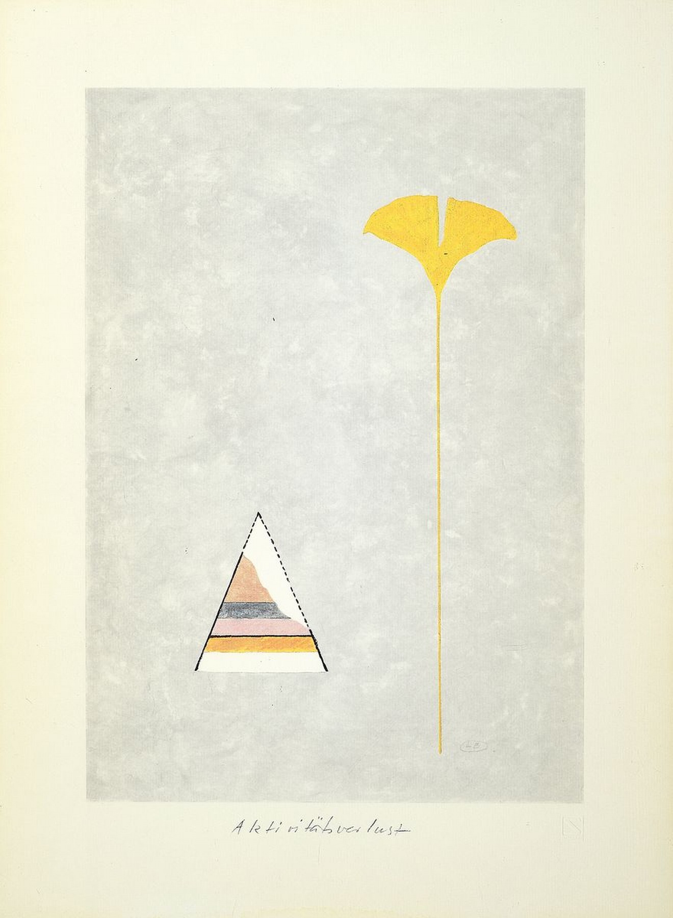 Detail a: Lore Bert, geb. 1936 Gießen, Studium an der Hochschule in Berlin und der Werkkunstschule in Darmstadt, hier: Moderne Symptome, 3 Farblithographien, ...