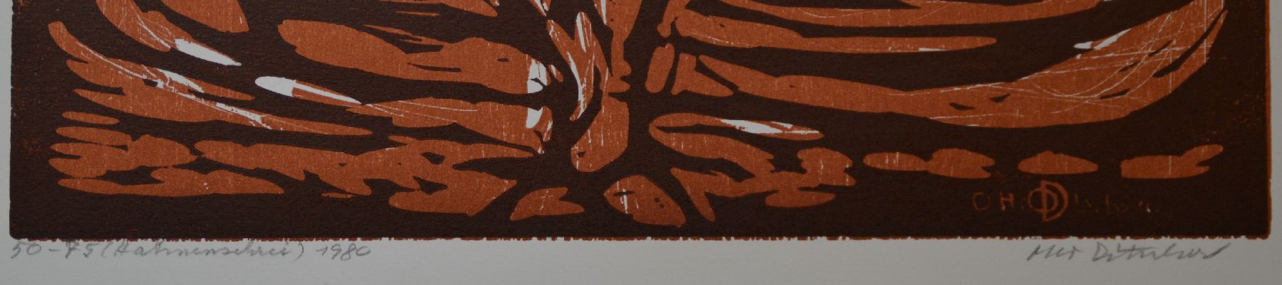 Detail b: Otto Ditscher, 1903 Neuhofen - 1987 ebenda, privater Malunterricht bei Heinrich Schifferdecker und Willi Weber, Studium an der Akademie München u. ...