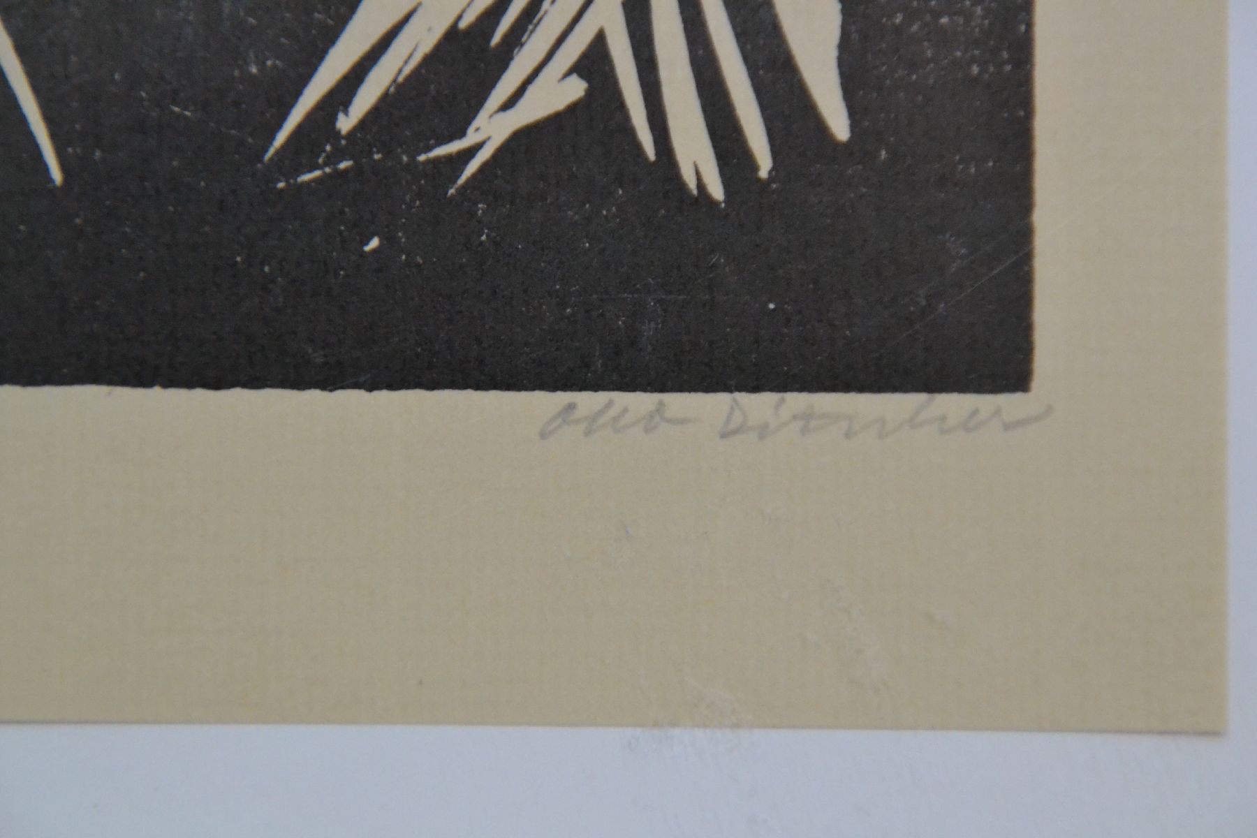 Detail e: Otto Ditscher, 1903 Neuhofen - 1987 ebenda, privater Malunterricht bei Heinrich Schifferdecker und Willi Weber, Studium an der Akademie München u. ...