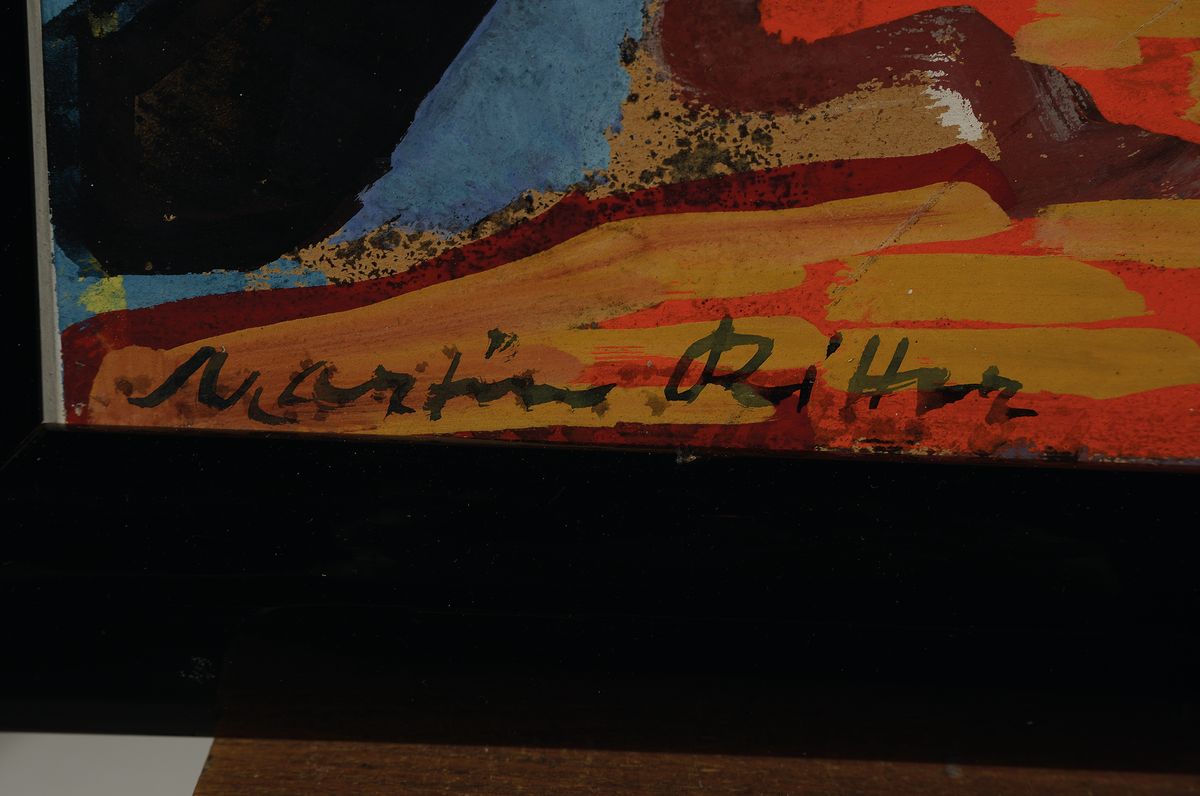 Detail a: Martin Ritter, 1905 Glauchau-2001 Baldham, Studium an der Akademie Breslau bei Otto Müller, ab 1949 in Neustadt an der Weinstraße, 1953 ...