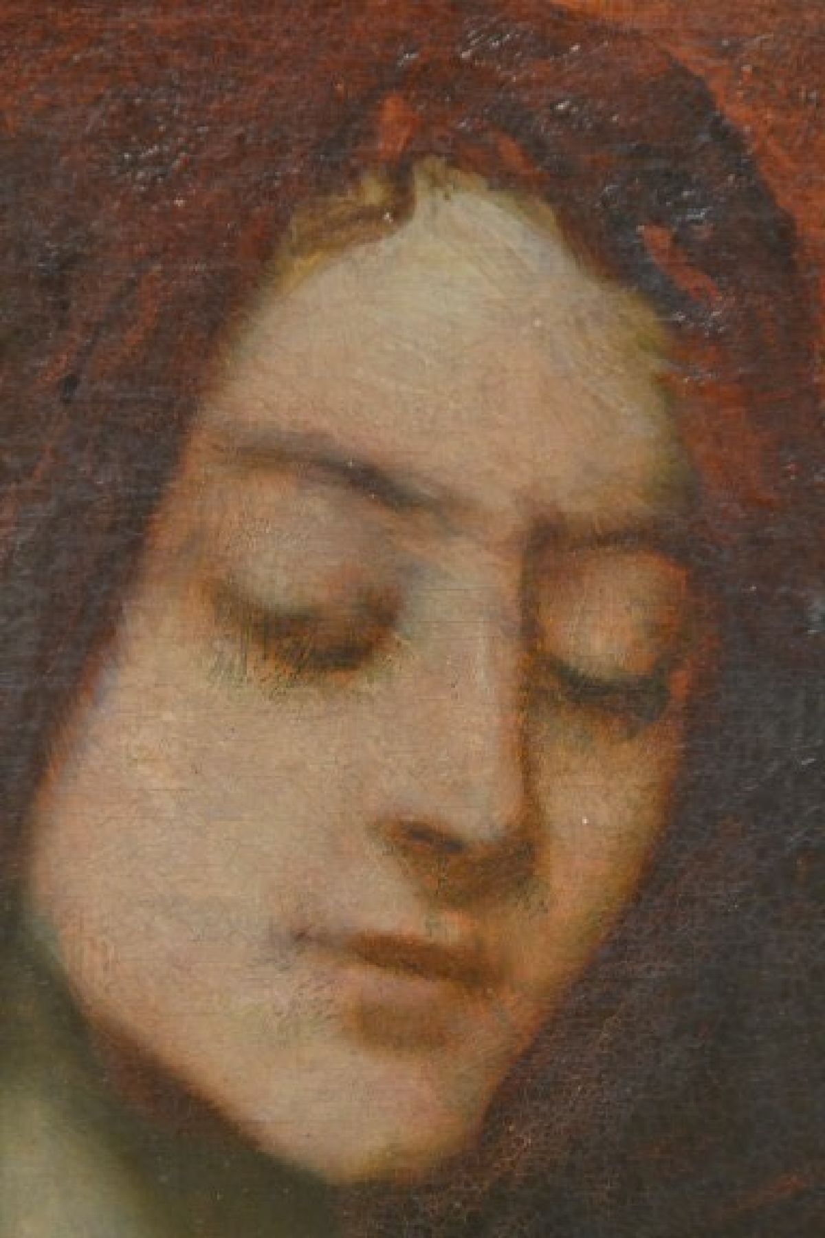 Detail b: Max Kuschel, 1862 Breslau-1935 München, Studium an der Kunstschule Breslau und den Akademien Berlin und München, seit 1888 Mitglied der Münchener ...