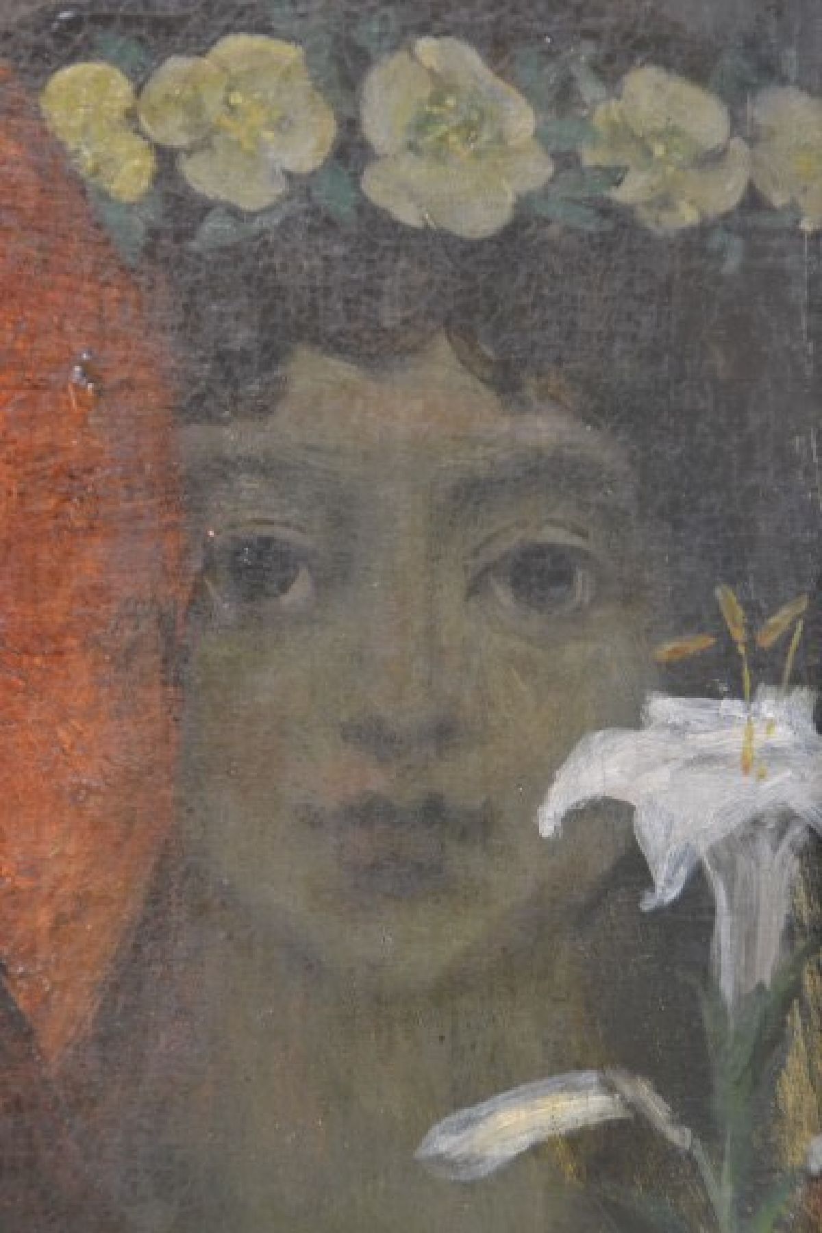 Detail c: Max Kuschel, 1862 Breslau-1935 München, Studium an der Kunstschule Breslau und den Akademien Berlin und München, seit 1888 Mitglied der Münchener ...