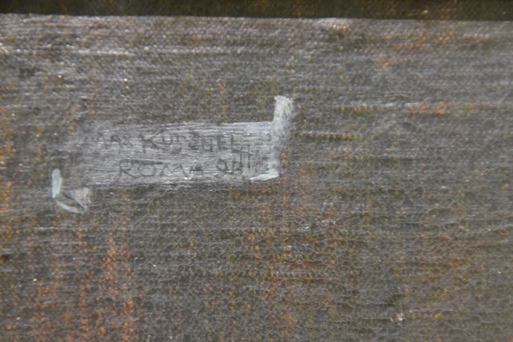 Detail d: Max Kuschel, 1862 Breslau-1935 München, Studium an der Kunstschule Breslau und den Akademien Berlin und München, seit 1888 Mitglied der Münchener ...