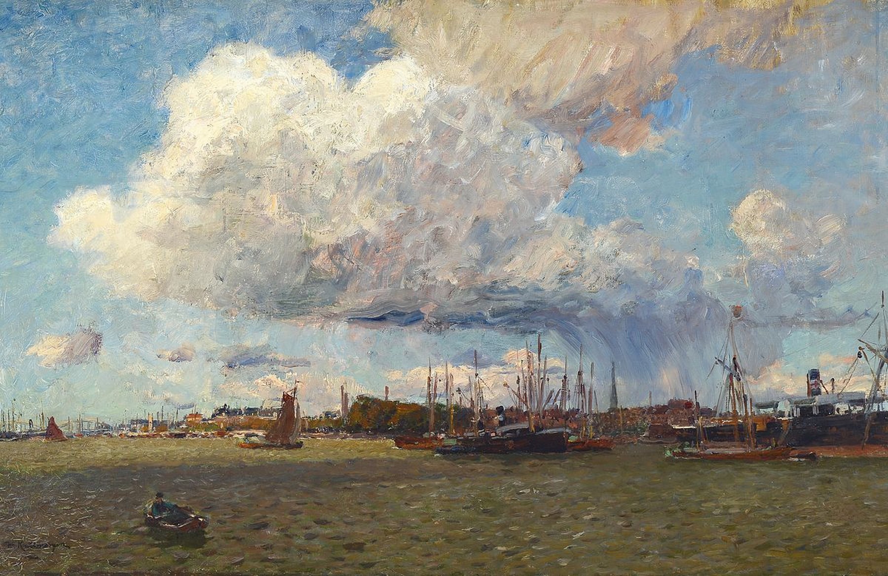 Friedrich Kallmorgen, 1856 Altona-1924 Grötzingen, Studium an den Akademien Düsseldorf und Karlsruhe, wurde 1891 Prof., unternahm zahlreiche ...