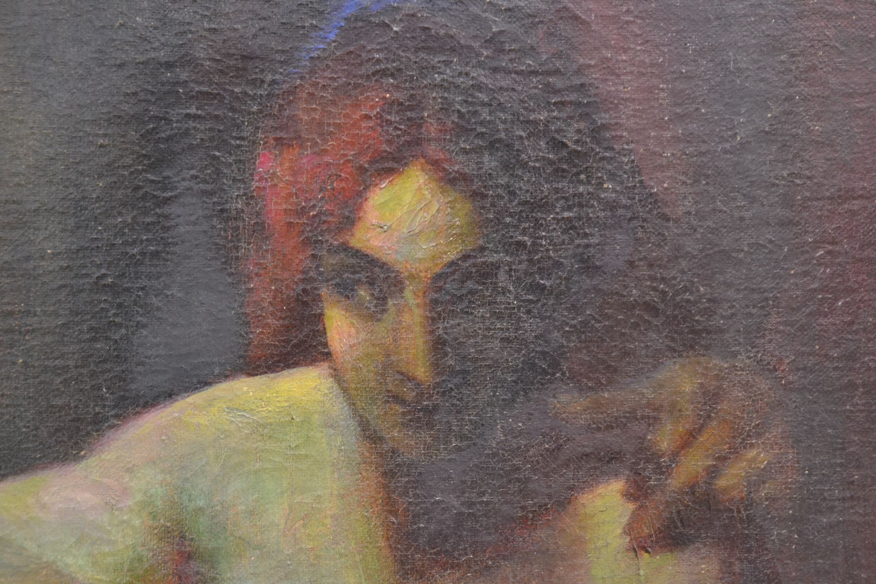 Detail d: Adolf Frey-Moock, 1881 Jona, Kanton St. Gallen-1954 Steinebrunn, Kanton Thurgau, schweizer Künstler, der auch in München lebte, Studium an der ...