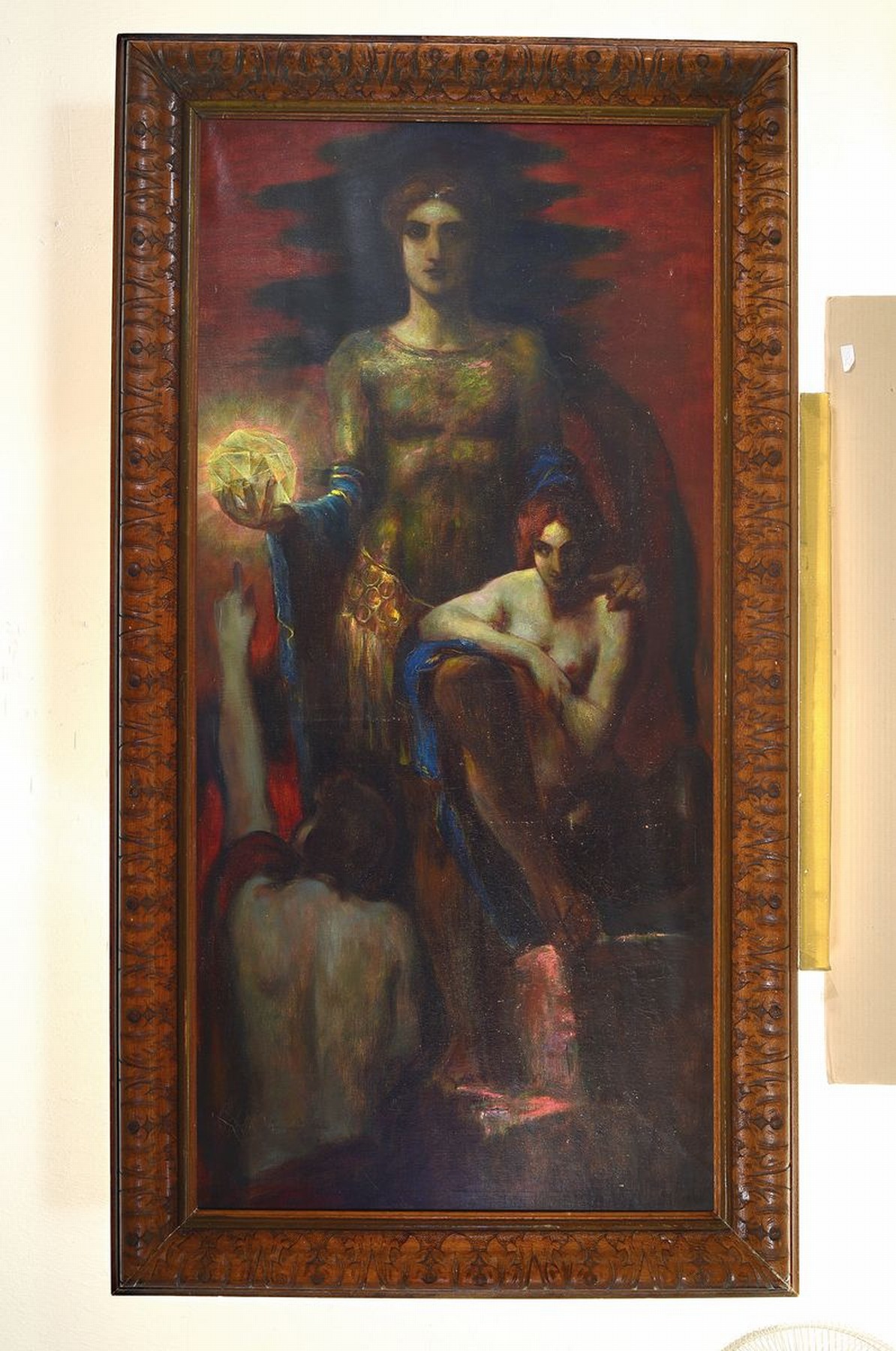 Detail k: Adolf Frey-Moock, 1881 Jona, Kanton St. Gallen-1954 Steinebrunn, Kanton Thurgau, schweizer Künstler, der auch in München lebte, Studium an der ...