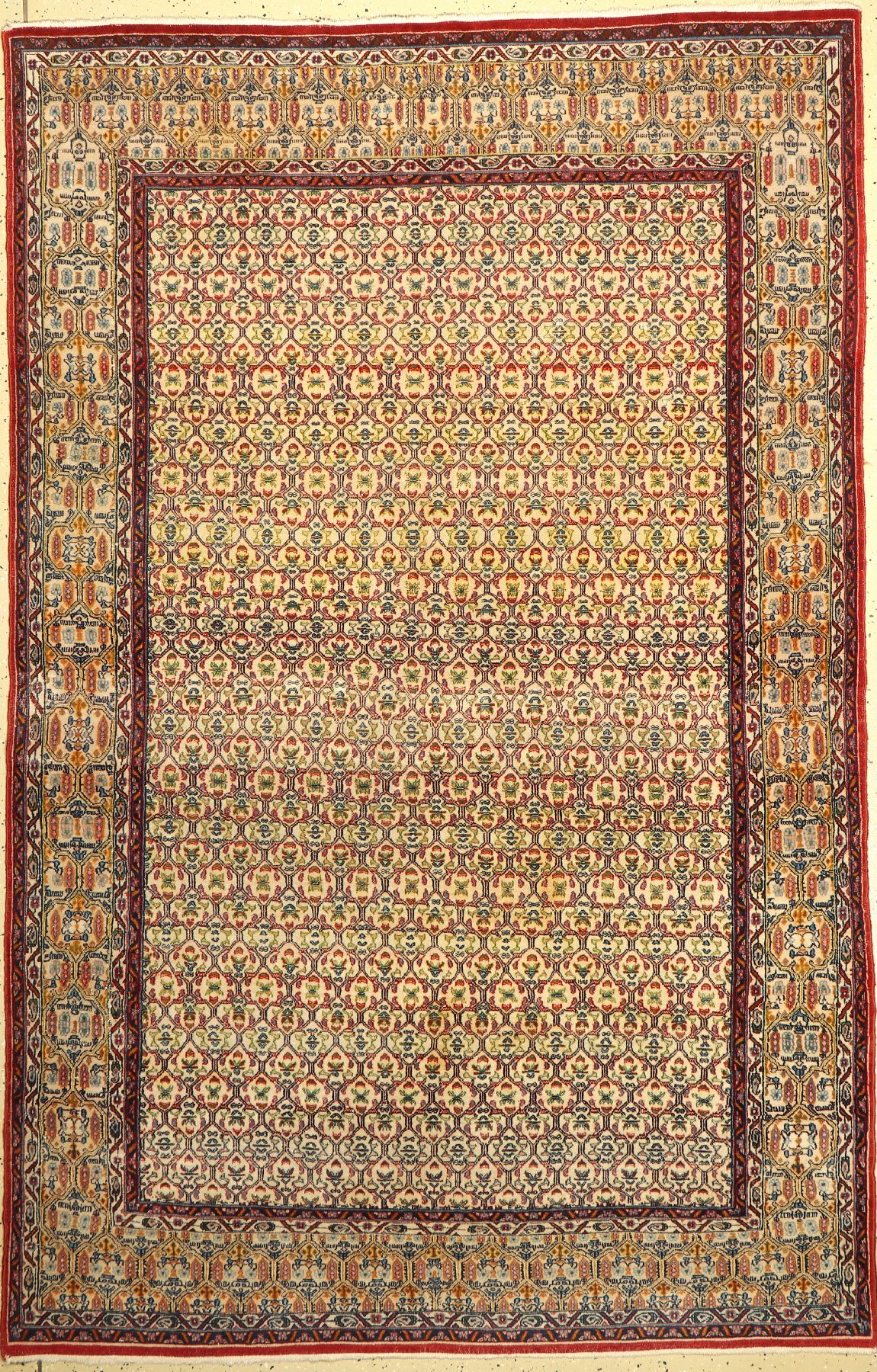 Ghom Kork, Persien, um 1960, Korkwolle, ca.226 x 147 cm, EHZ: 3