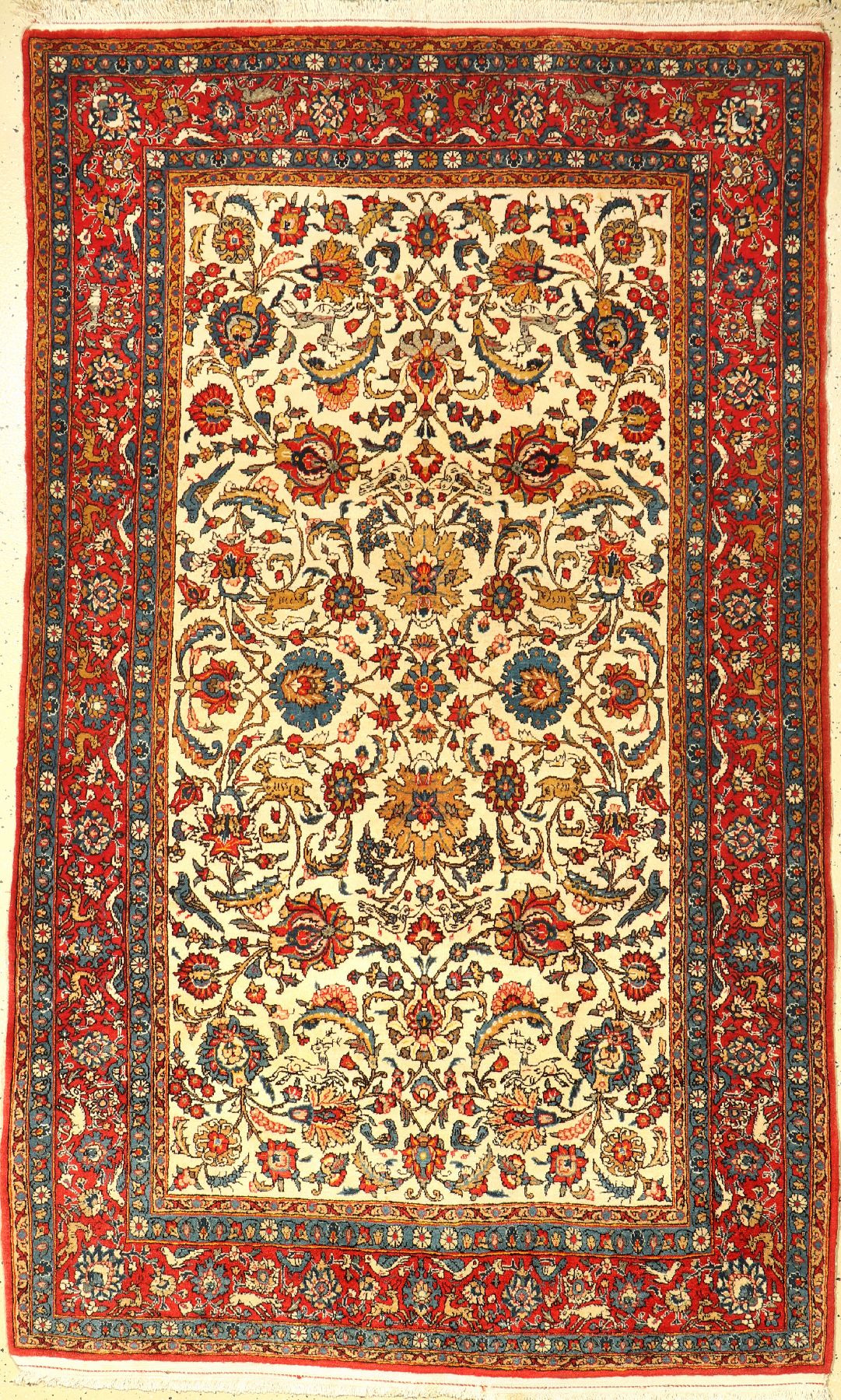 Ghom Kork, Persien, um 1960, Korkwolle, ca.218 x 135 cm, EHZ: 2