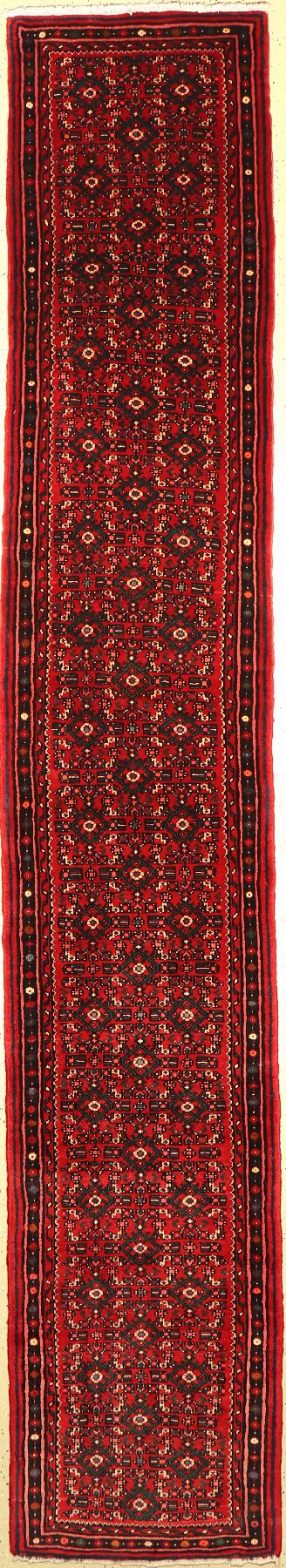 Hosseinabad, Persien, ca. 50 Jahre, Wolle auf Baumwolle, ca. 400 x 70 cm, EHZ: 2