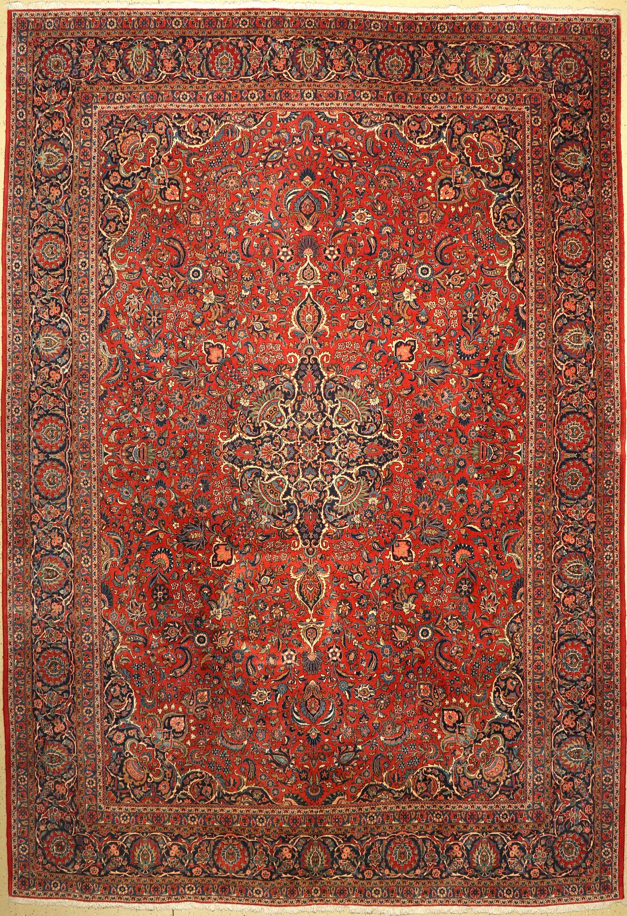 Keschan fein alt, Persien, um 1940, Korkwolle, ca. 470 x 325 cm, EHZ: 2