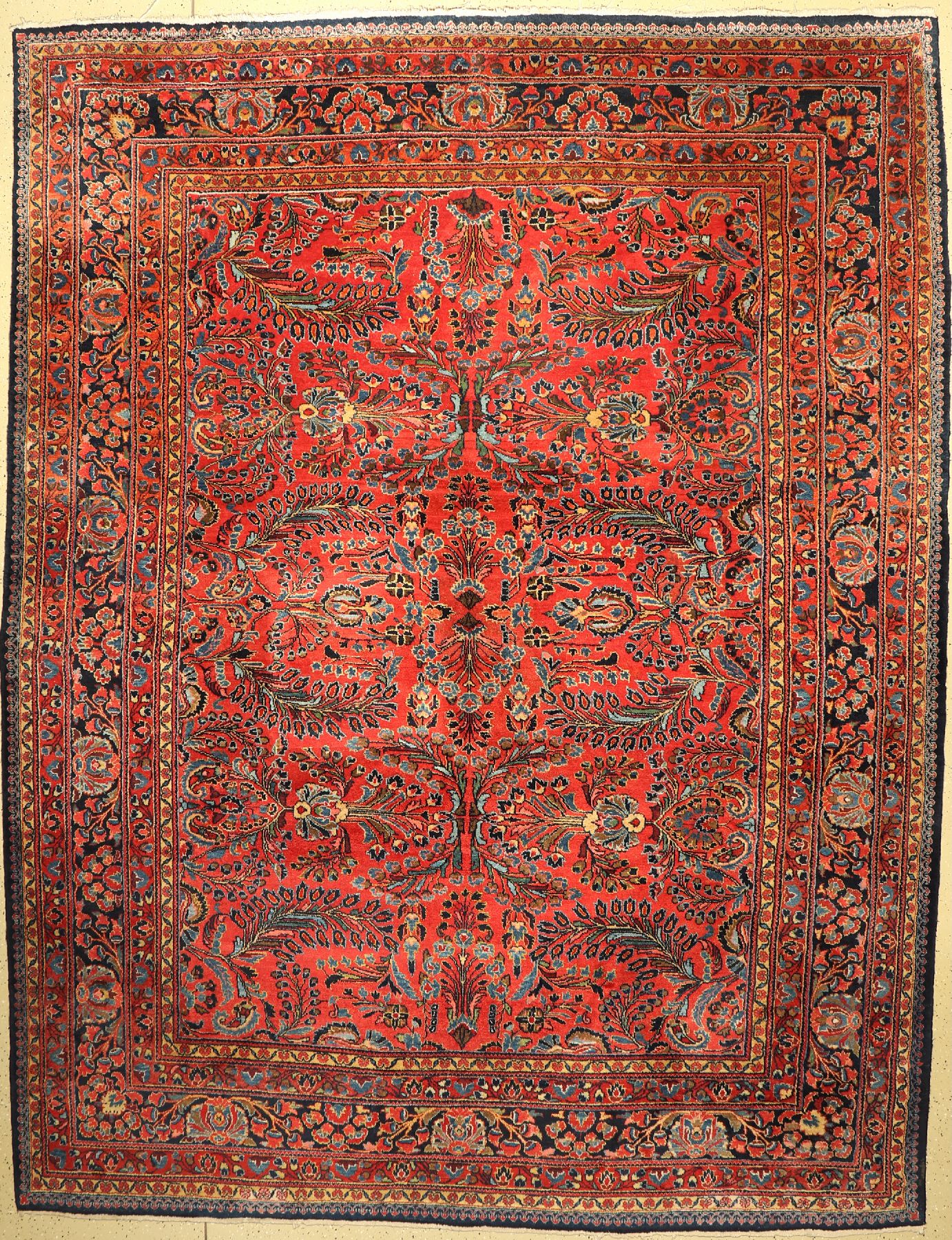 Lilian alt, Persien, um 1950, Wolle auf Baumwolle, ca. 370 x 283 cm, EHZ: 2