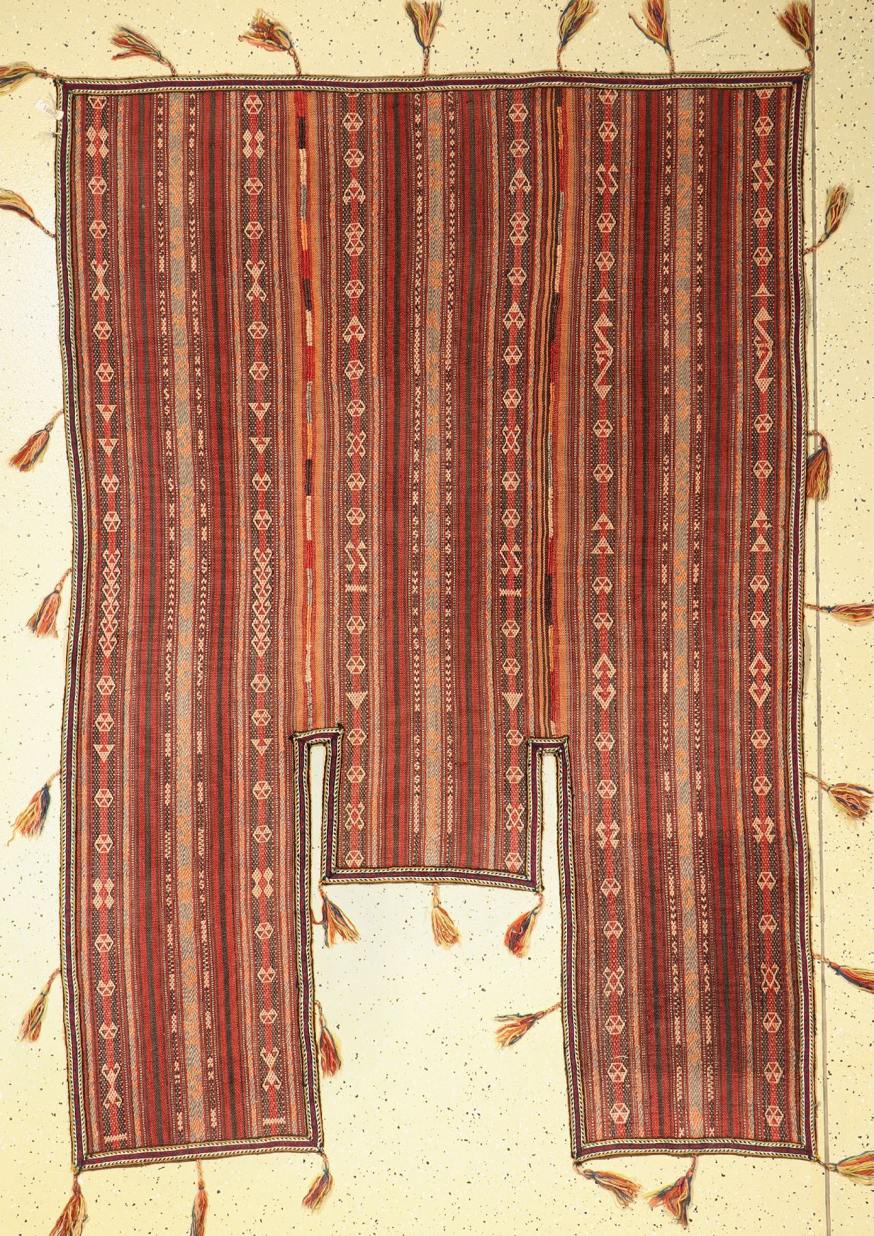 Ghaschgai Pferdedecke, Persien, um 1960, Wolle auf Wolle, ca. 180 x 140 cm, EHZ: 2