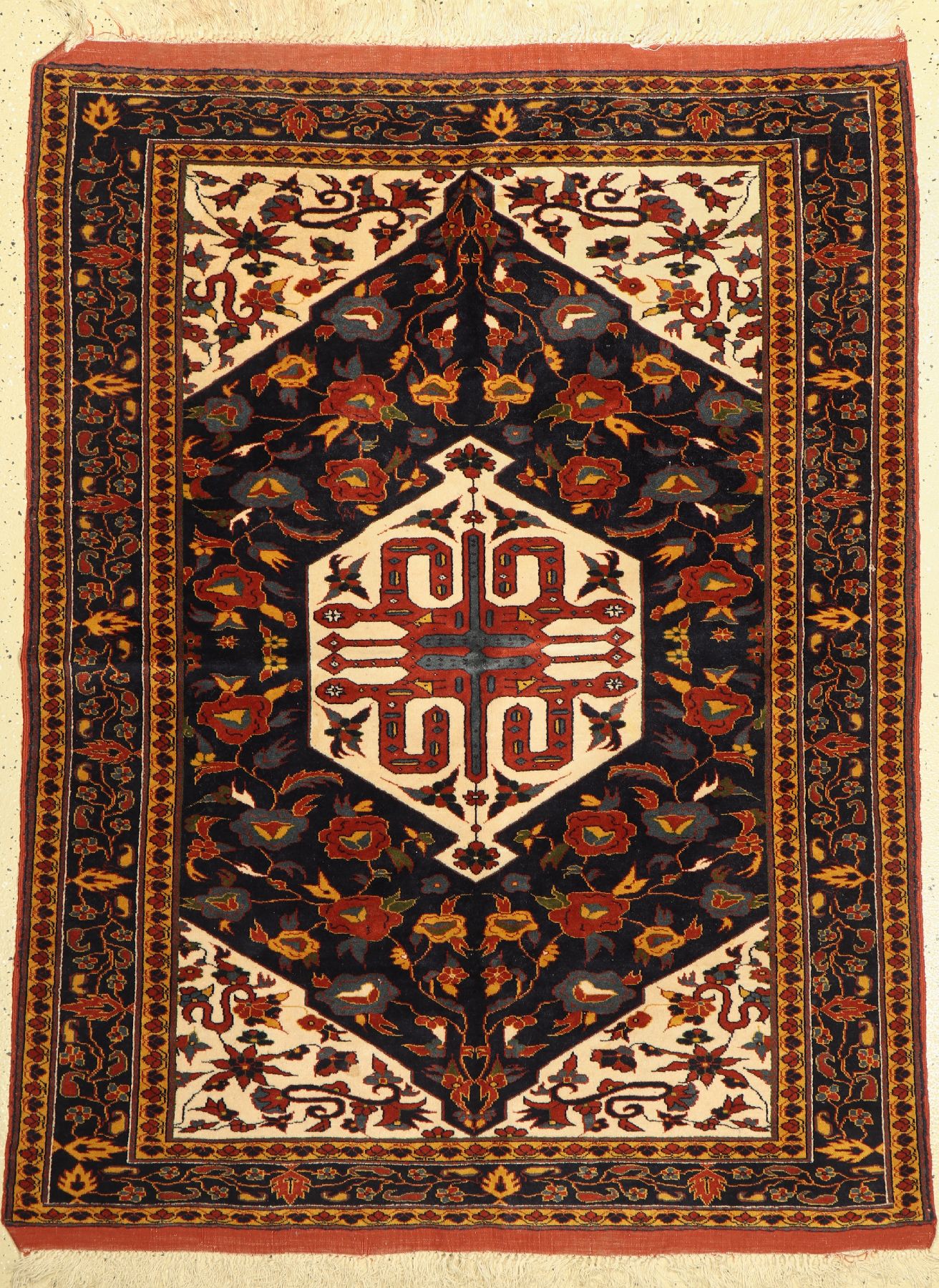Ghochan fein, Persien, ca. 50 Jahre, Korkwolle, ca. 165 x 125 cm, EHZ: 2