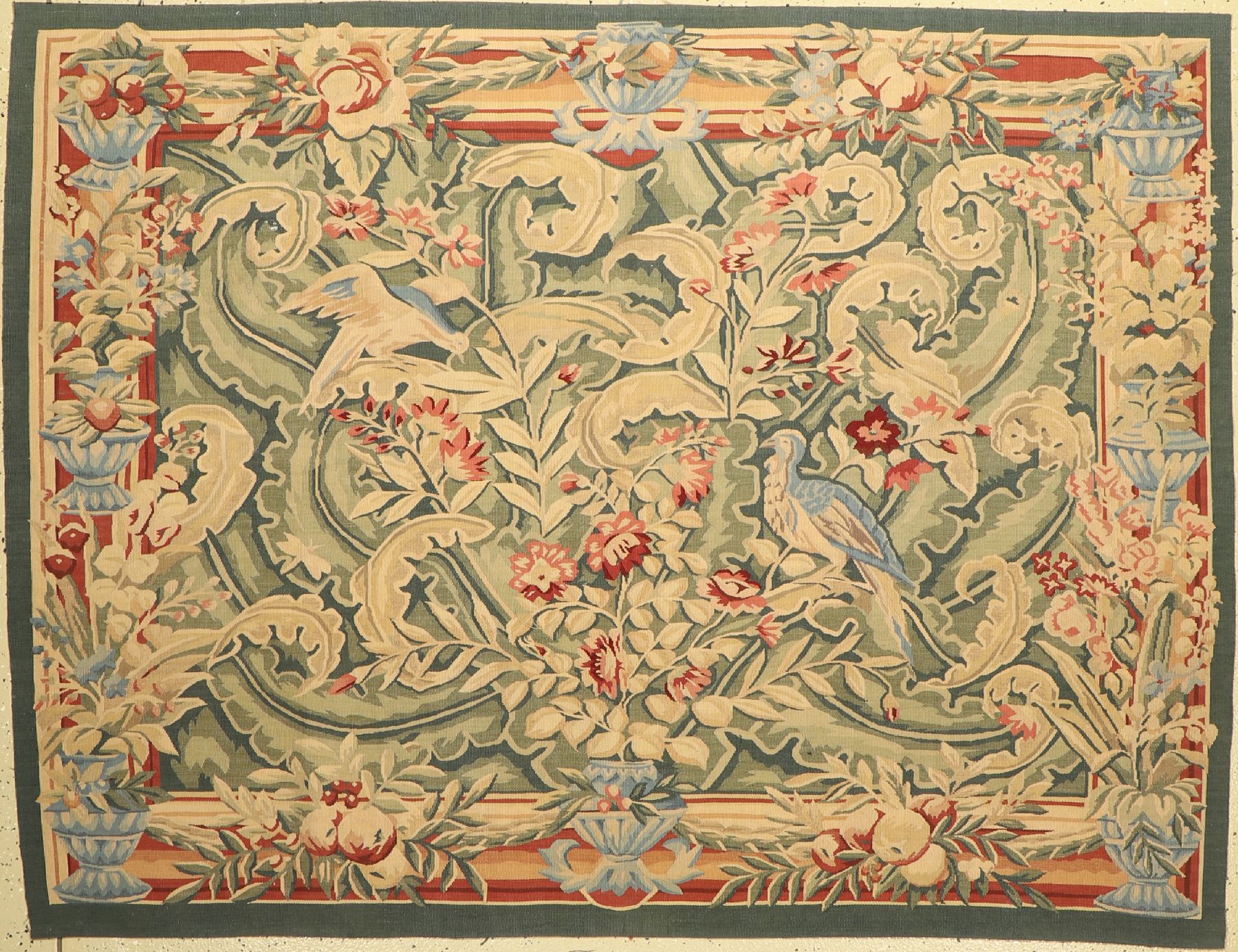 Tapisseri(flachgewebt), China, ca. 40 Jahre, Wolle auf Baumwolle, ca. 173 x 131 cm, EHZ: 2