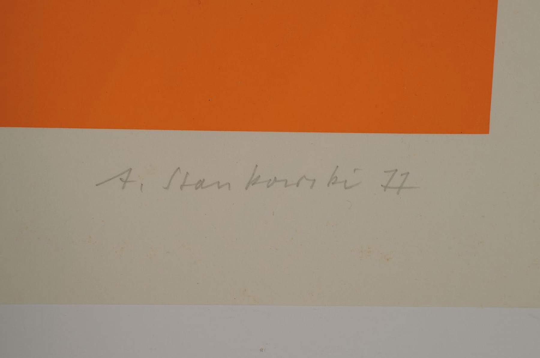 Detail a: Anton Stankowski, 1906 Gelsenkirchen - 1998 Esslingen, handwerkliche Lehre zum Kirchenmaler, Studium der Grafik, Typografie und Fotografie an der ...