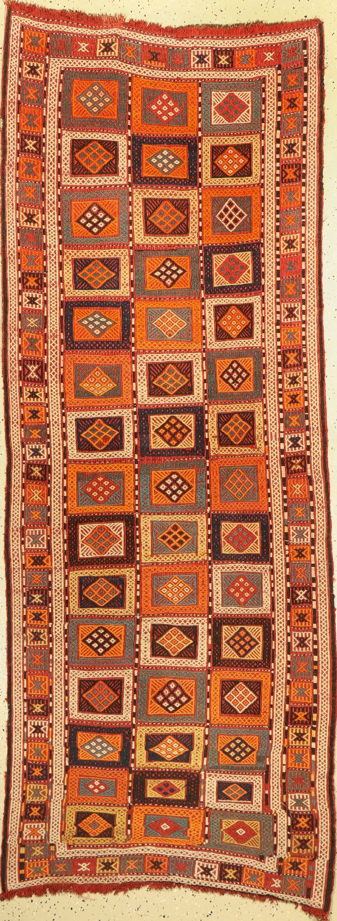 Cicim alt, Türkei, um 1960, Wolle auf Wolle, ca. 223 x 87 cm, EHZ: 2
